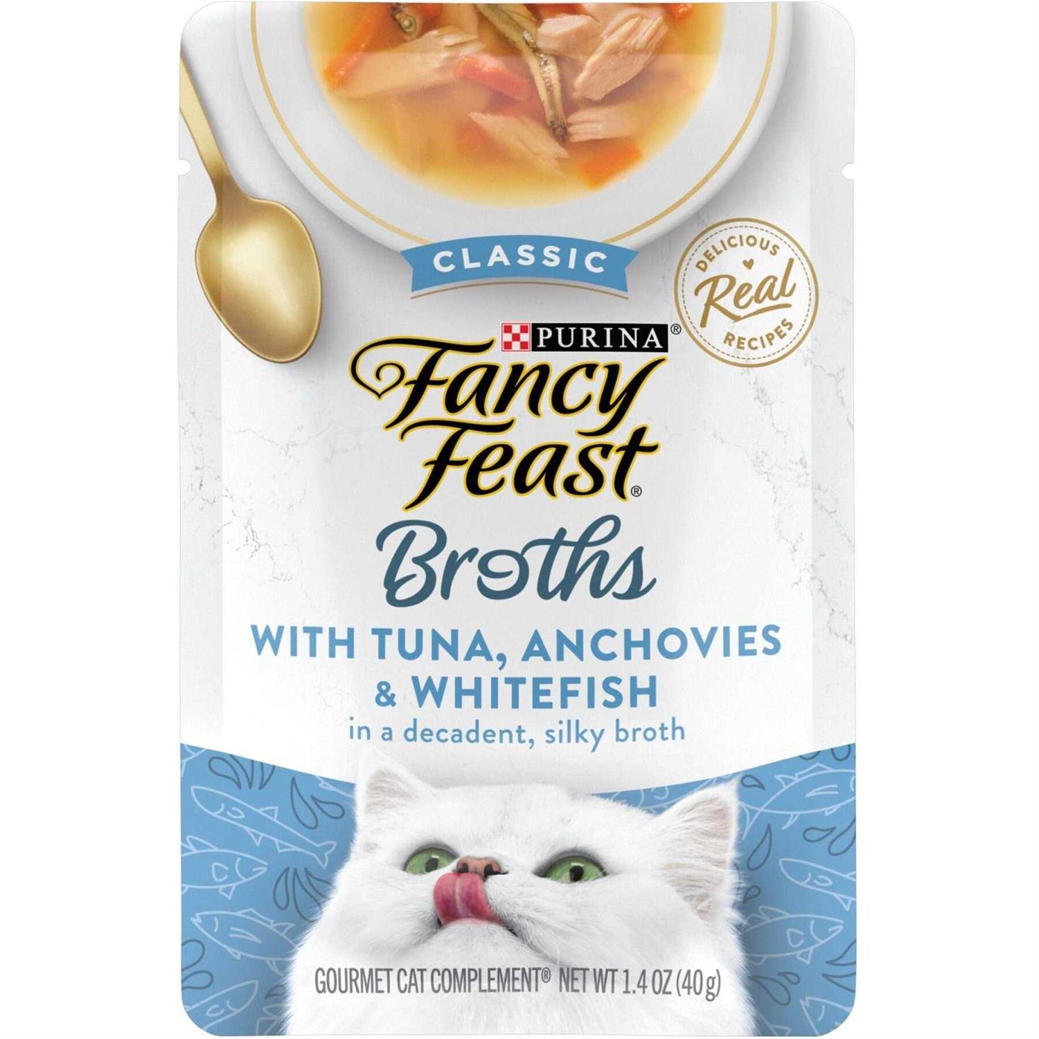 Fancy Feast Broths Creamy Wet Cat Food - Healthber