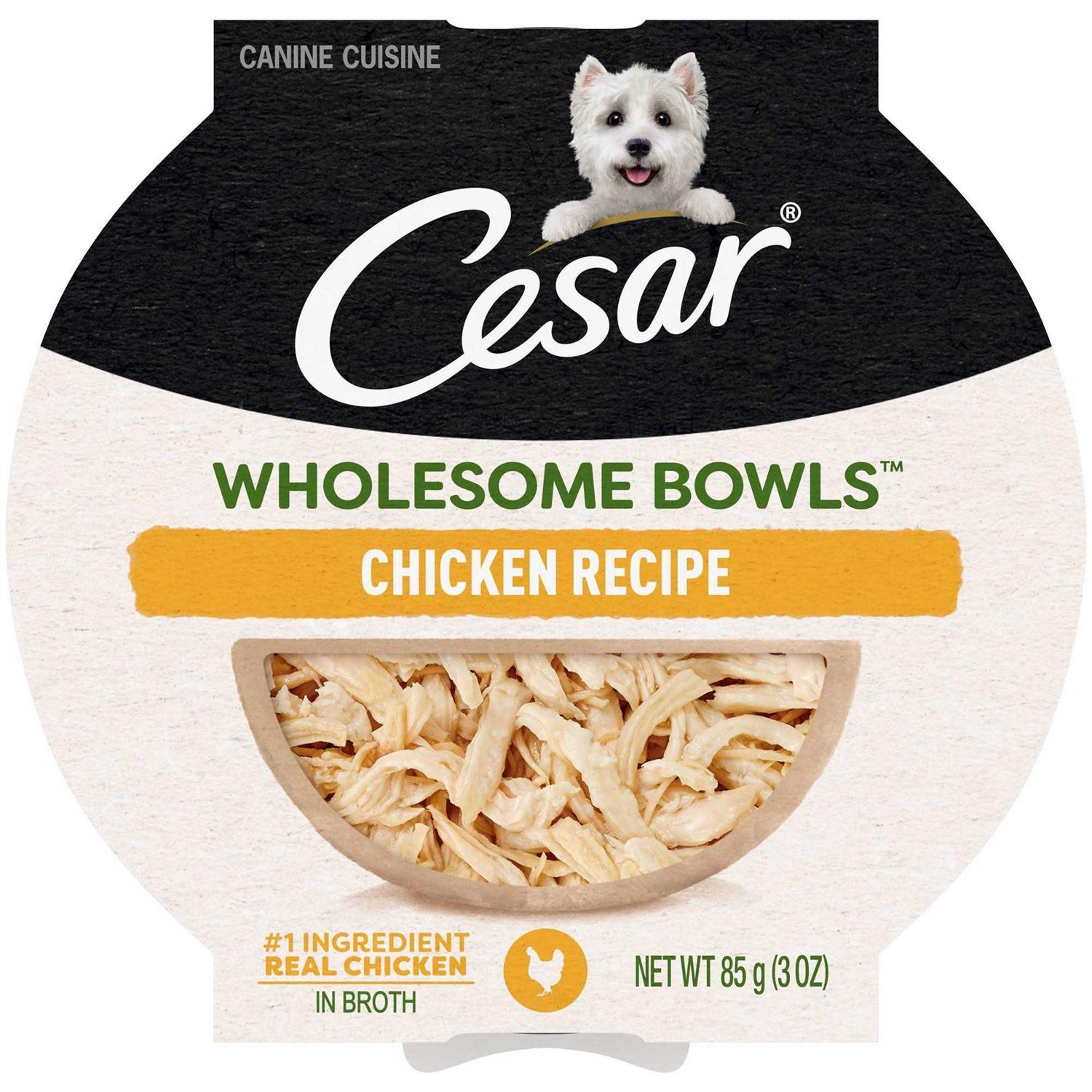 Cesar Wholesome Bowls Wet Dog Food - Healthber