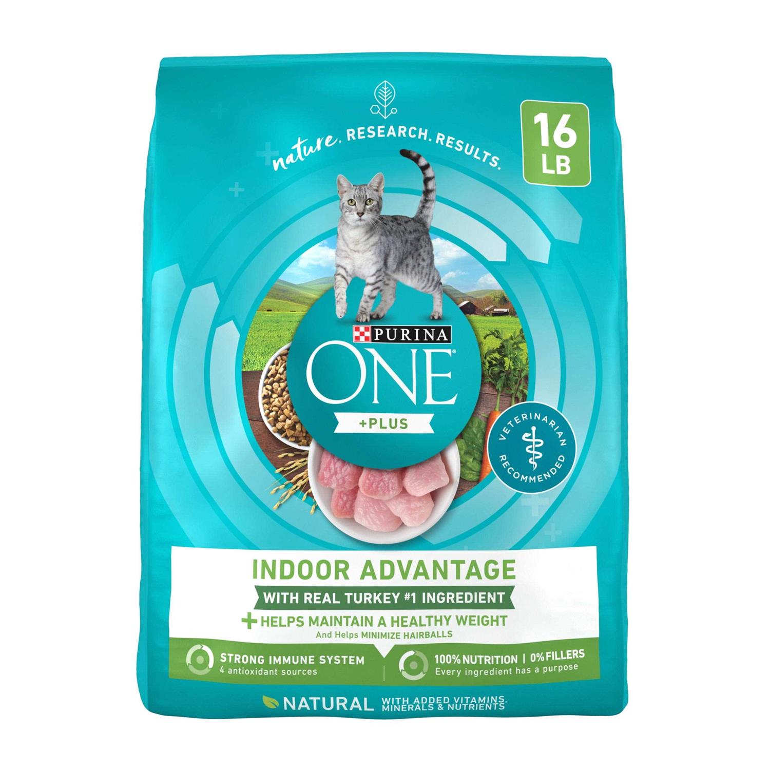 Purina ONE Indoor Advantage Dry Cat Food - Healthber