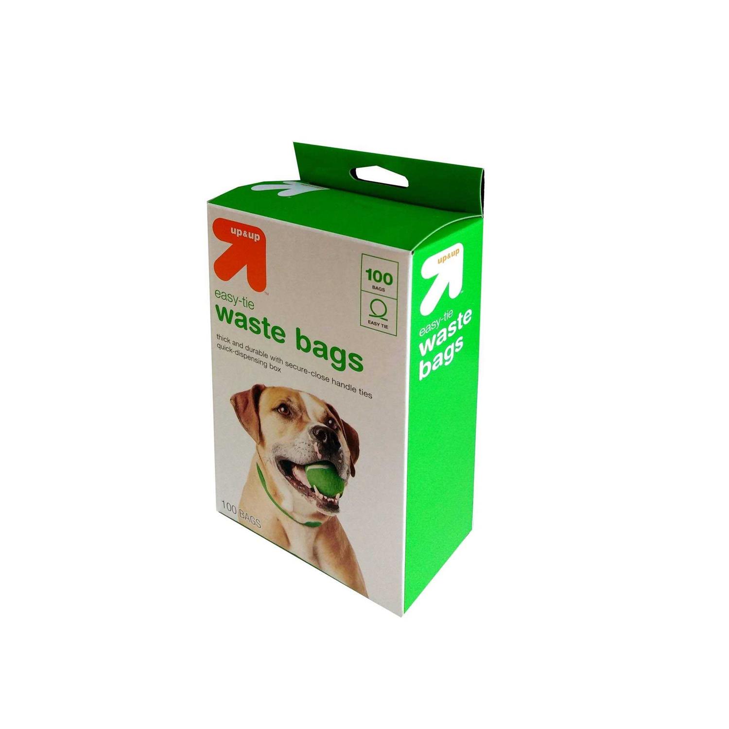 Up&Up Dog Waste Disposal Easy-Tie Handle Bags - Healthber
