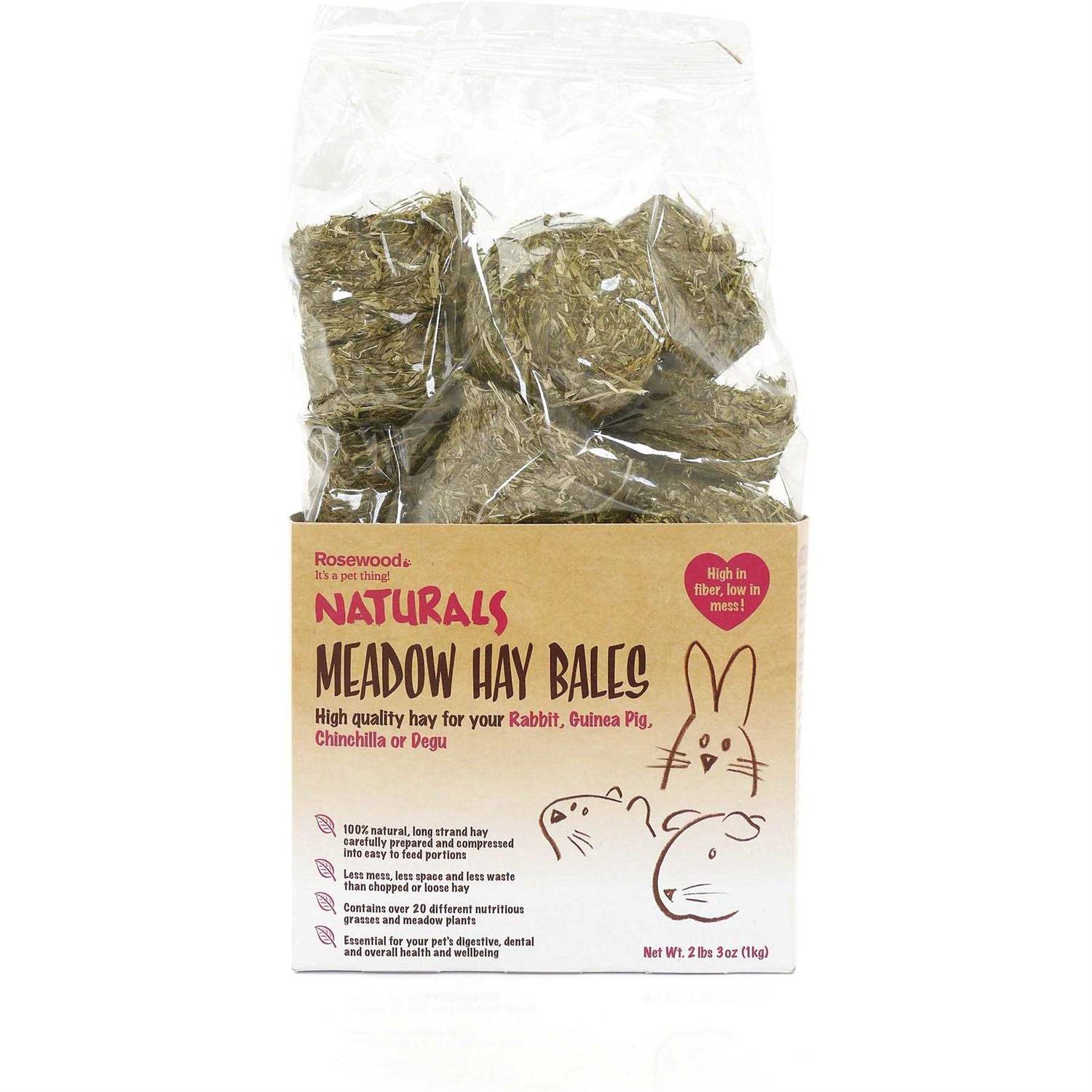 Naturals by Rosewood Rosewood Natural Meadow Hay Bales - Healthber