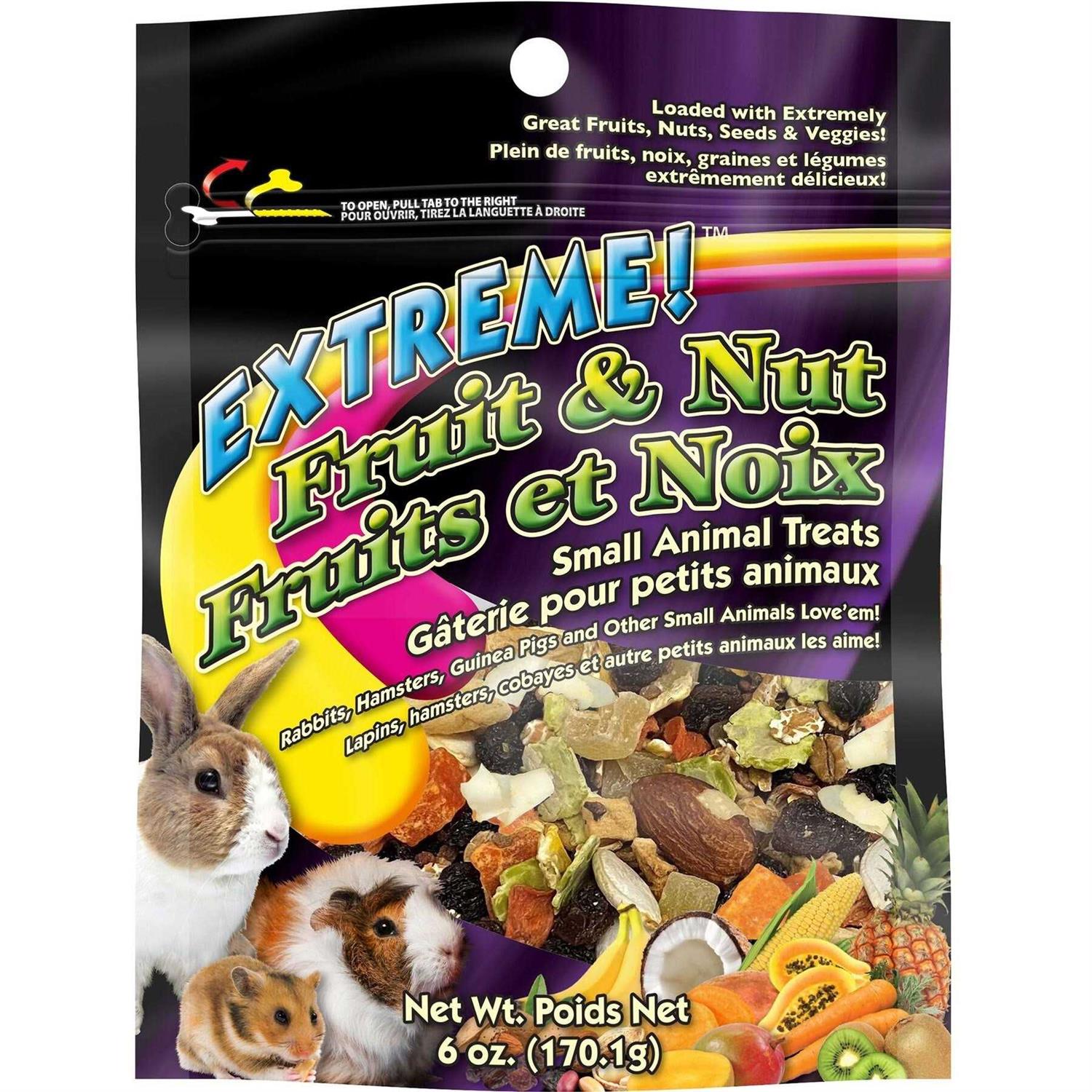 Extreme! Small Animal Treats, Fruit and Nut 6 oz - Healthber