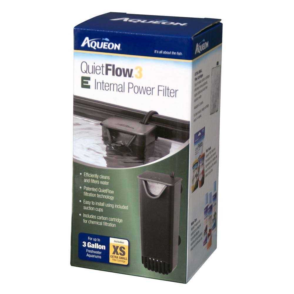 Aqueon QuietFlow SmartClean Internal Power Filter - Healthber