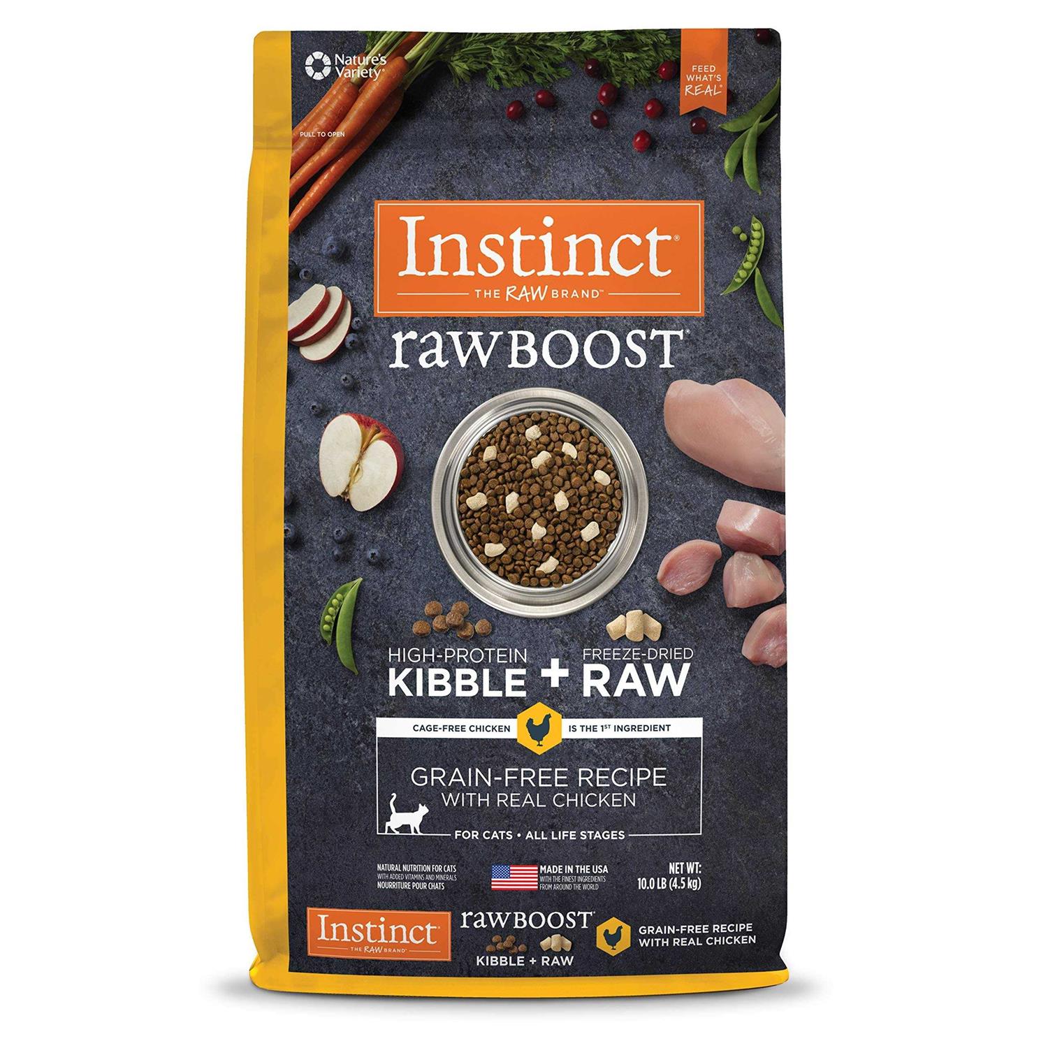 Instinct Raw Boost Grain Free Recipe with Real Chicken Dry Dog Food - Healthber