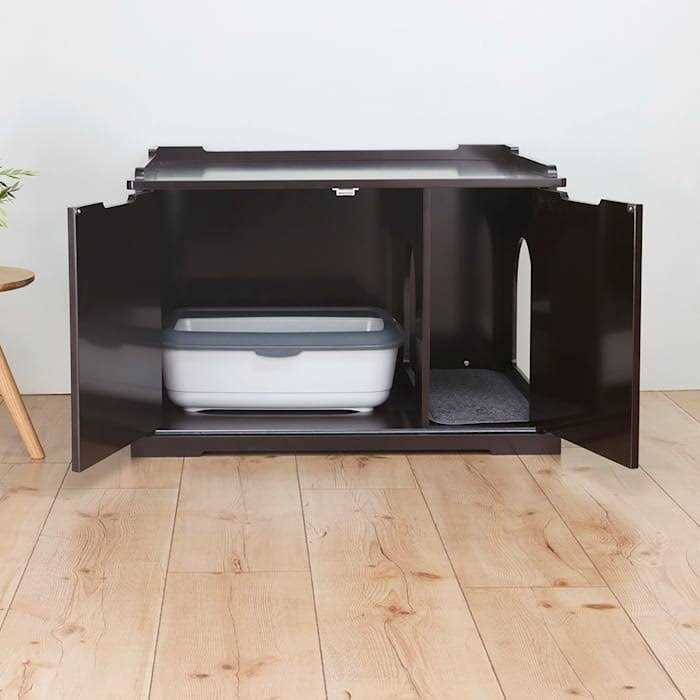 TRIXIE Wooden Pet House XL and Litter Box - Healthber