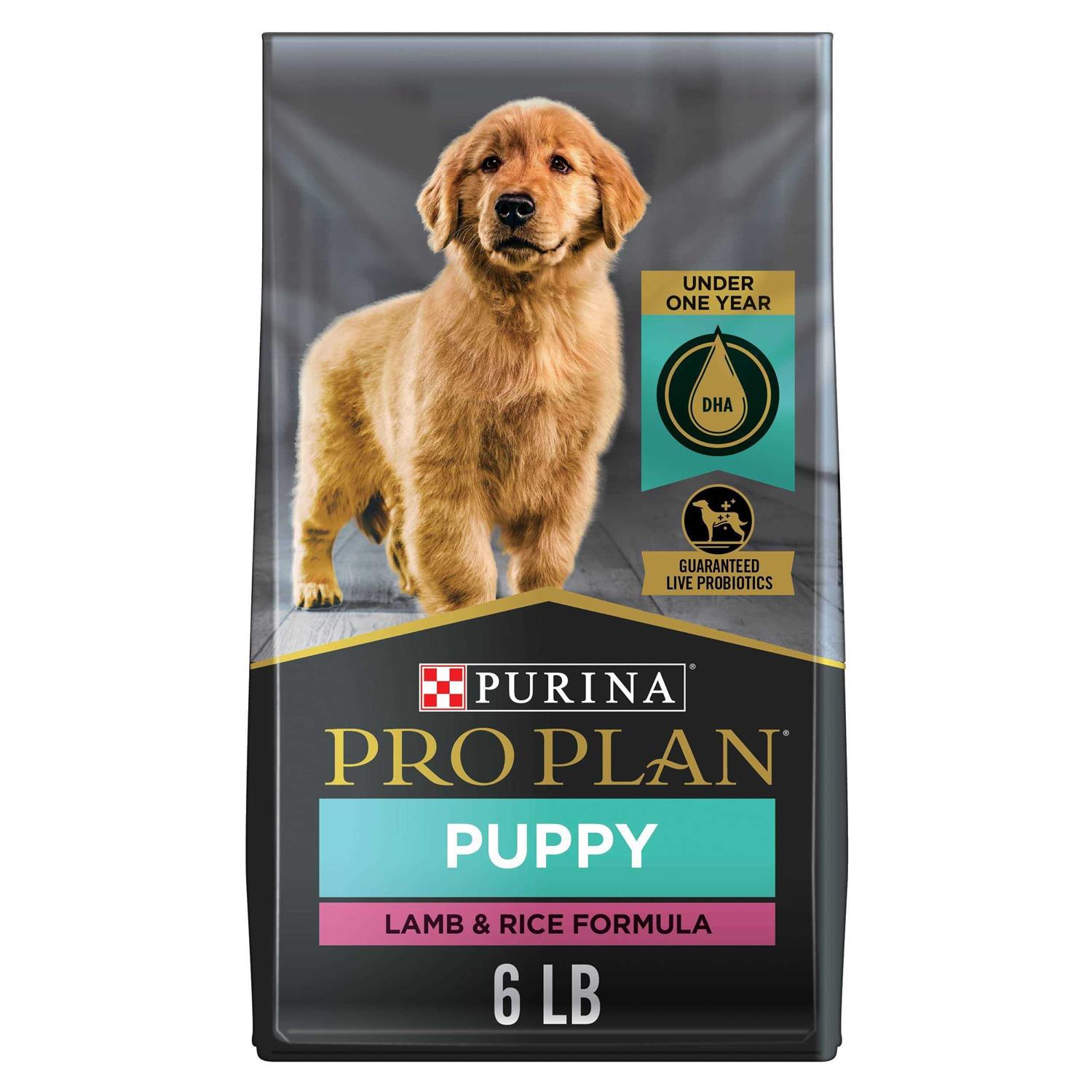 Purina Pro Plan Lamb & Rice Formula Puppy Dry Dog Food - Healthber
