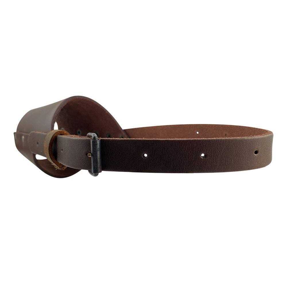 Taco Dog Leather Dog Muzzle Guard Handmade from Full Grain Leather - Healthber