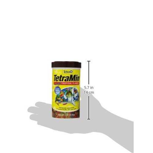 Tetra Large TetraMin Tropical Flakes Fish Food - Healthber