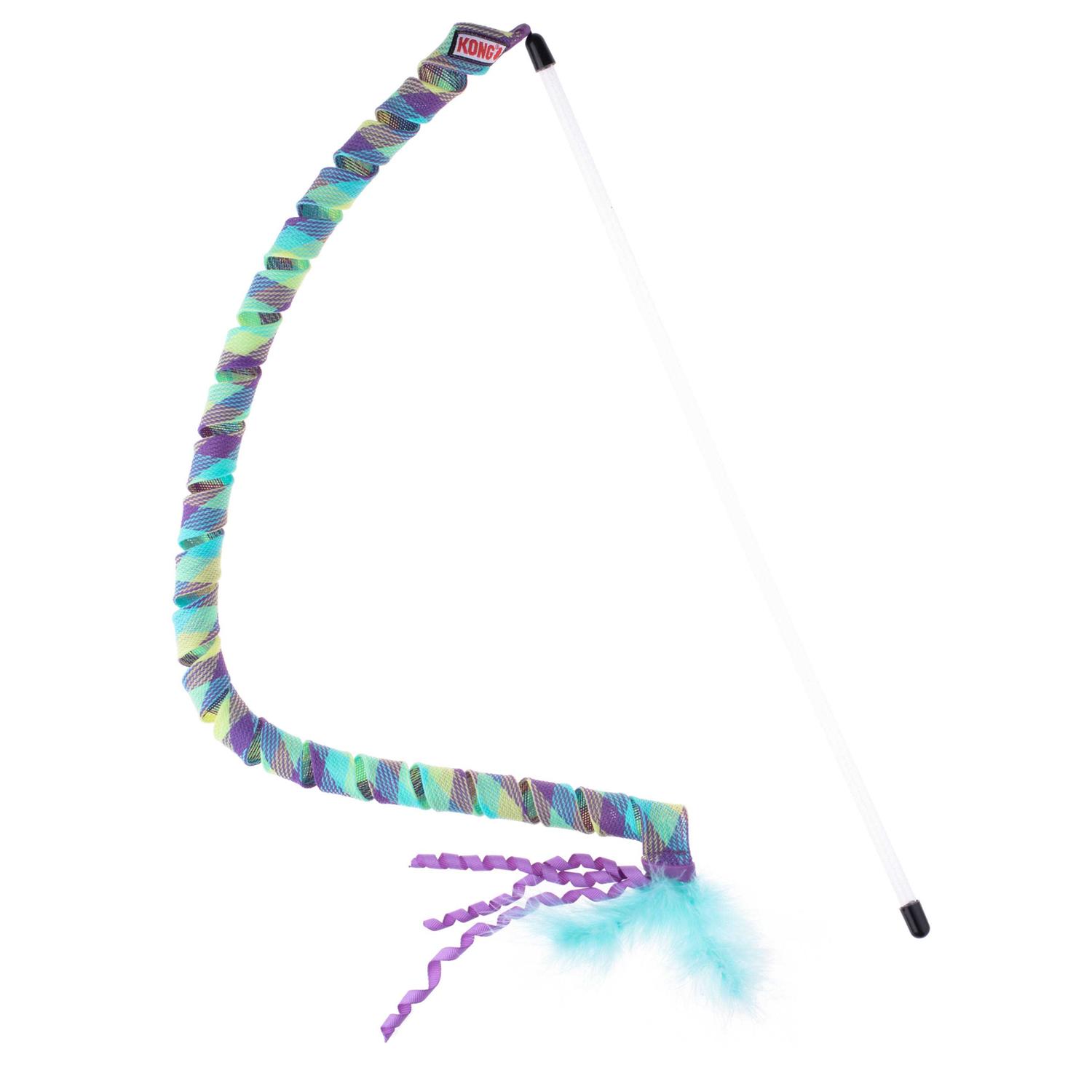 Kong Curlz Teaser Cat Toy - Healthber