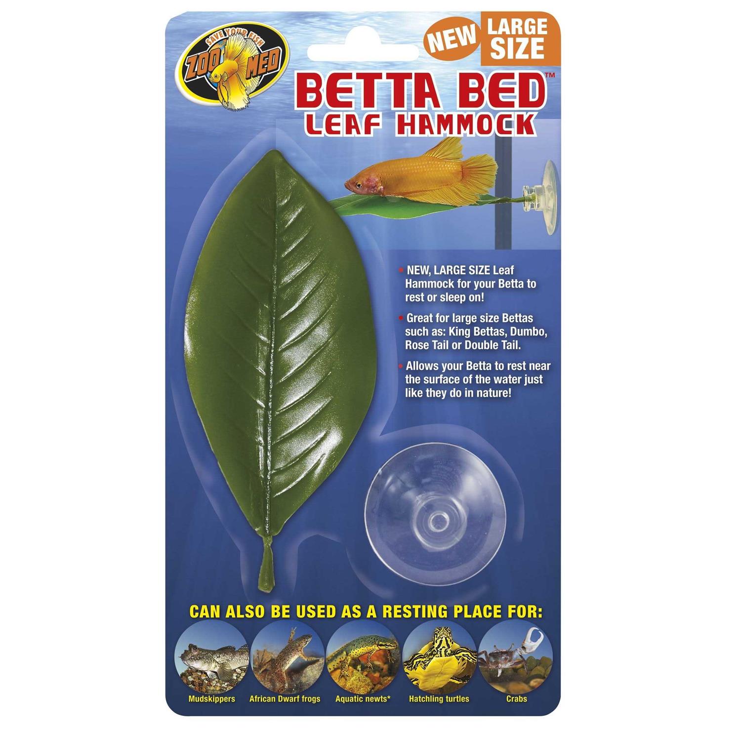 Zoo Med Betta Bed Leaf Hammock - Healthber