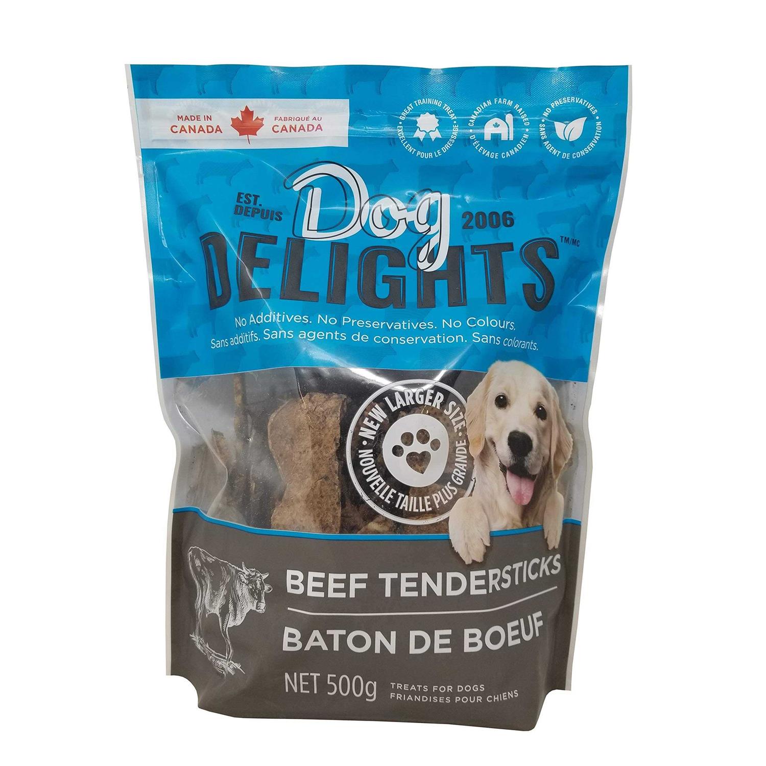 Dog Delights Beef Tendersticks No Additives - Healthber