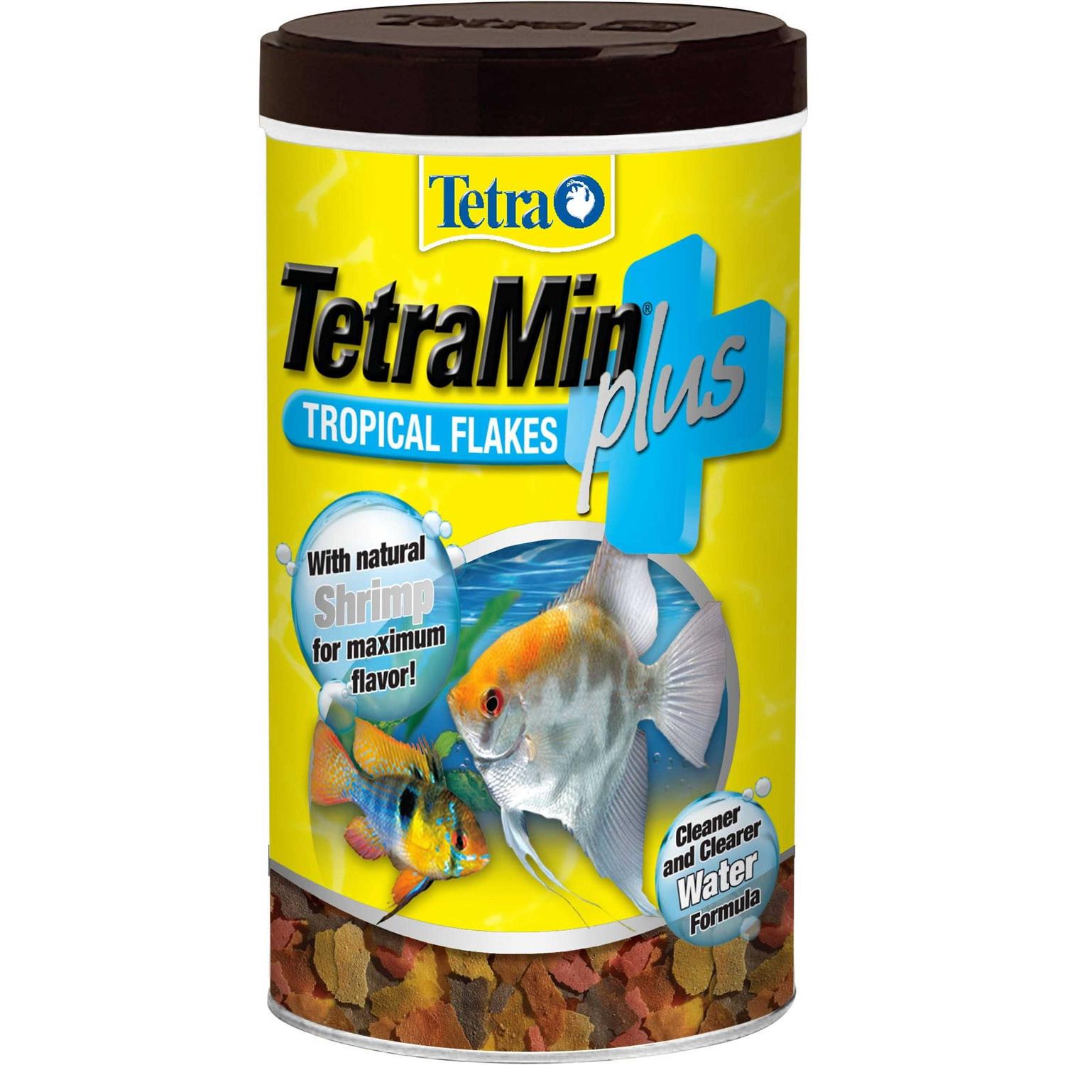 Tetra TetraMin Plus Tropical Fish Food Flakes - Healthber