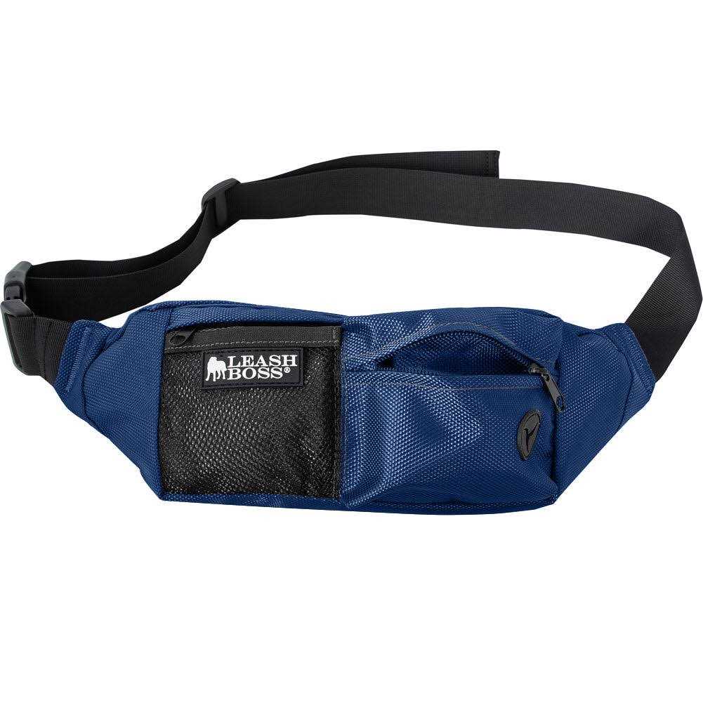 Leashboss PackUp Pouch Dog Treat Training Pouch with Waste Bag Dispenser - Healthber