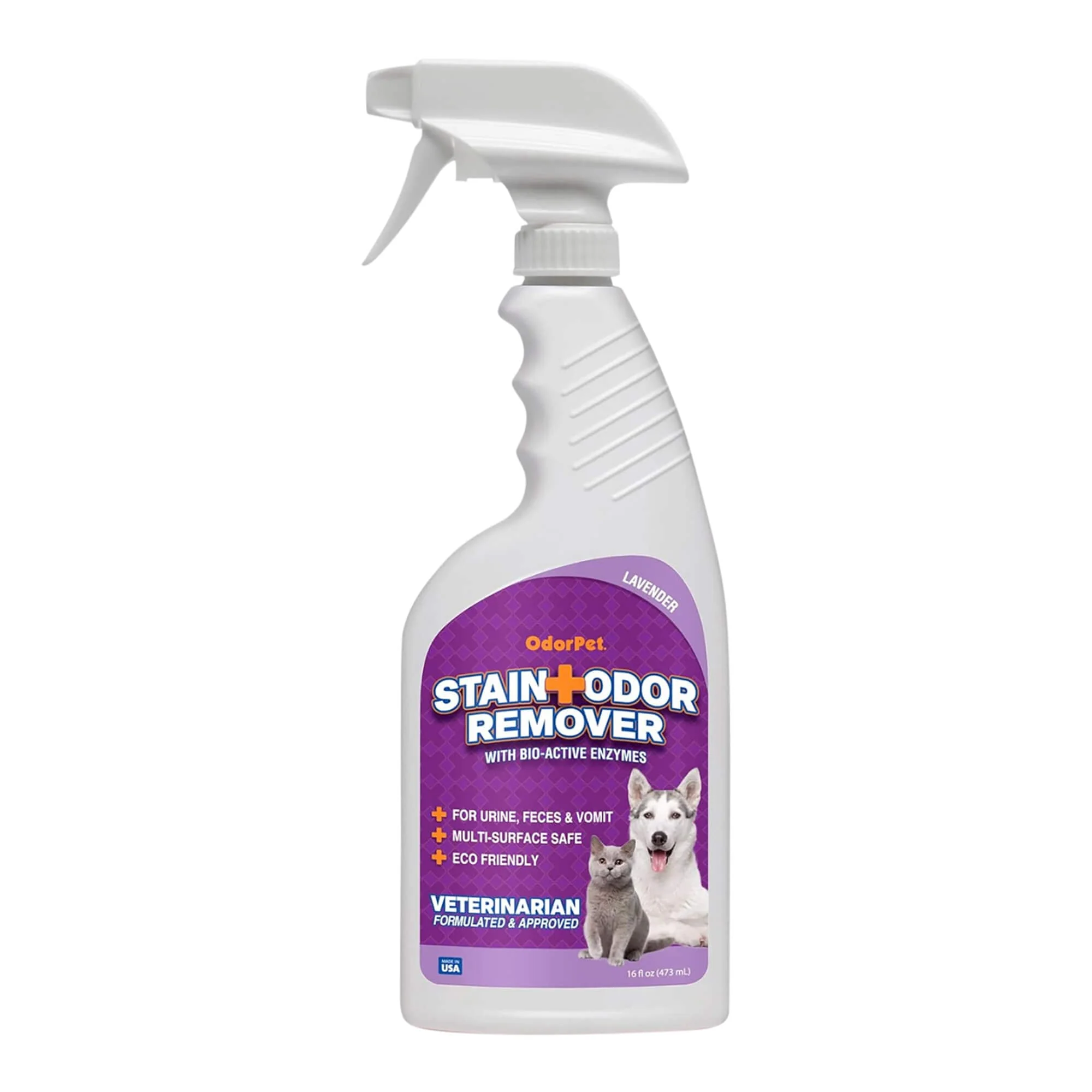 OdorPet - RTU 16 oz With Sprayer, Lavender Scent - Healthber