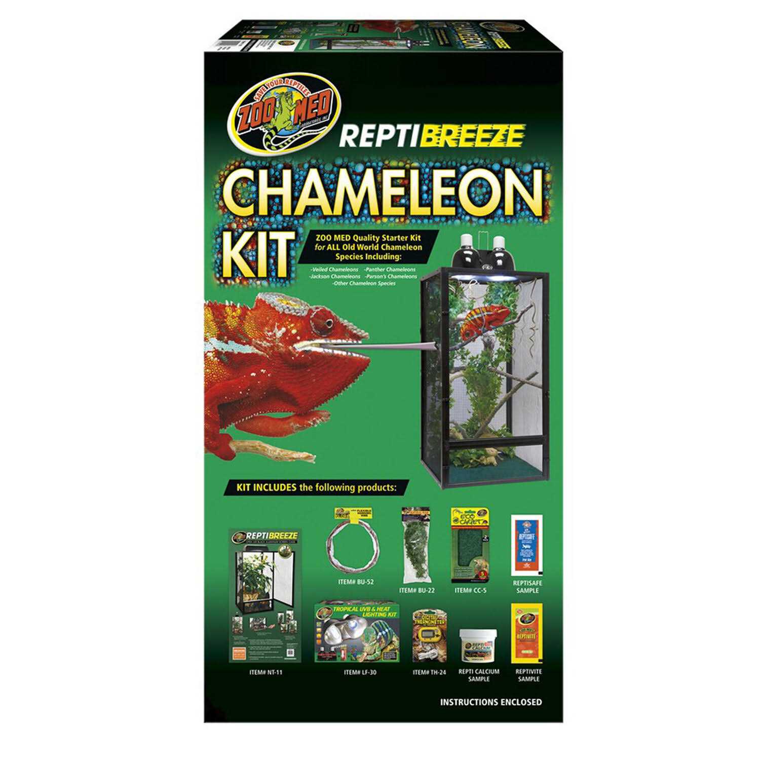 Zoo Med ReptiBreeze Chameleon Kit - Healthber