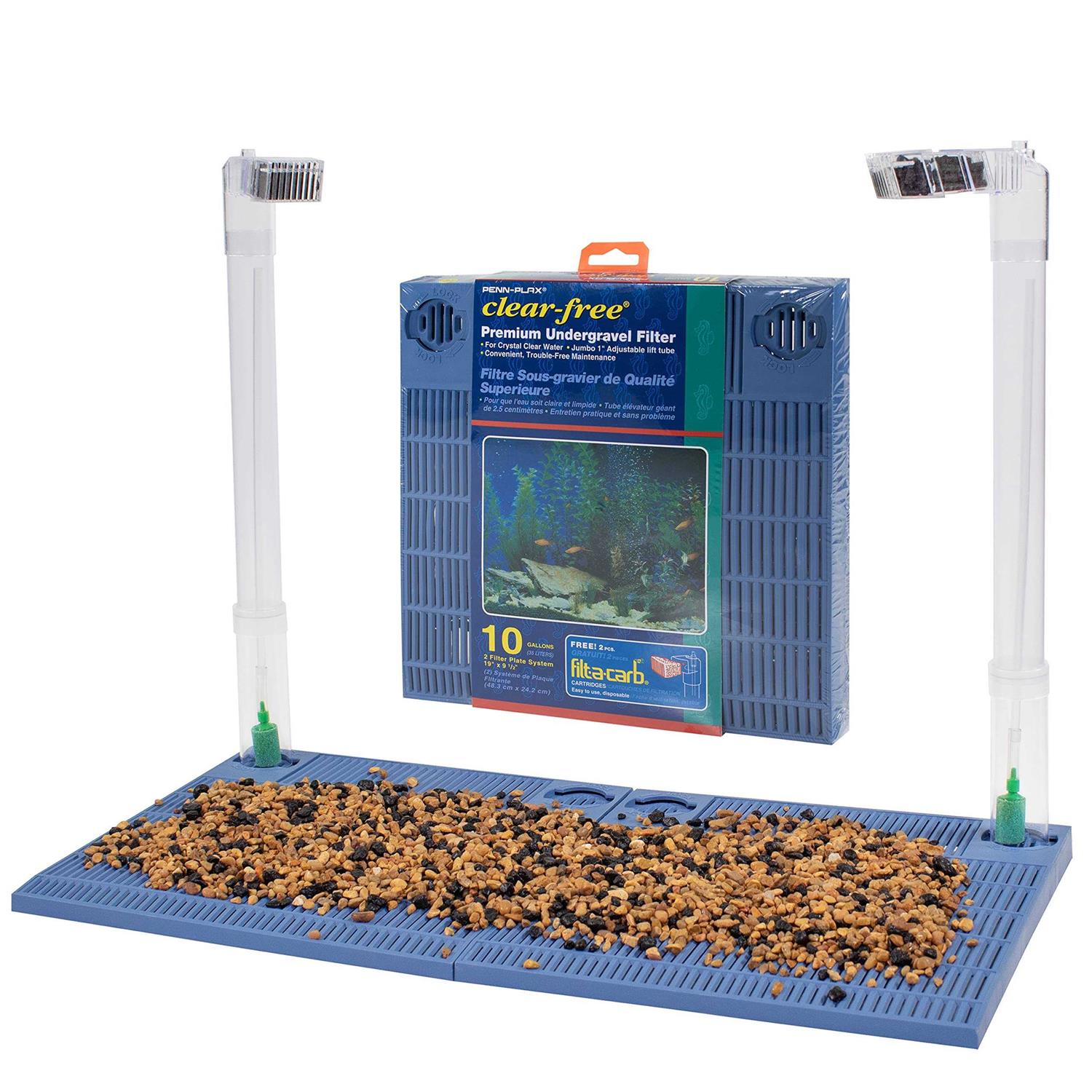 Penn-Plax Premium Undergravel Aquarium Filter - Healthber