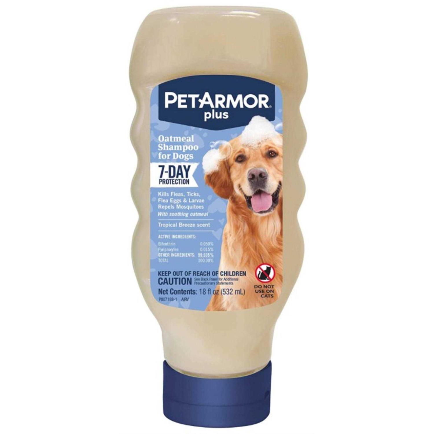 PetArmor Plus Oatmeal Shampoo for Dogs - Healthber
