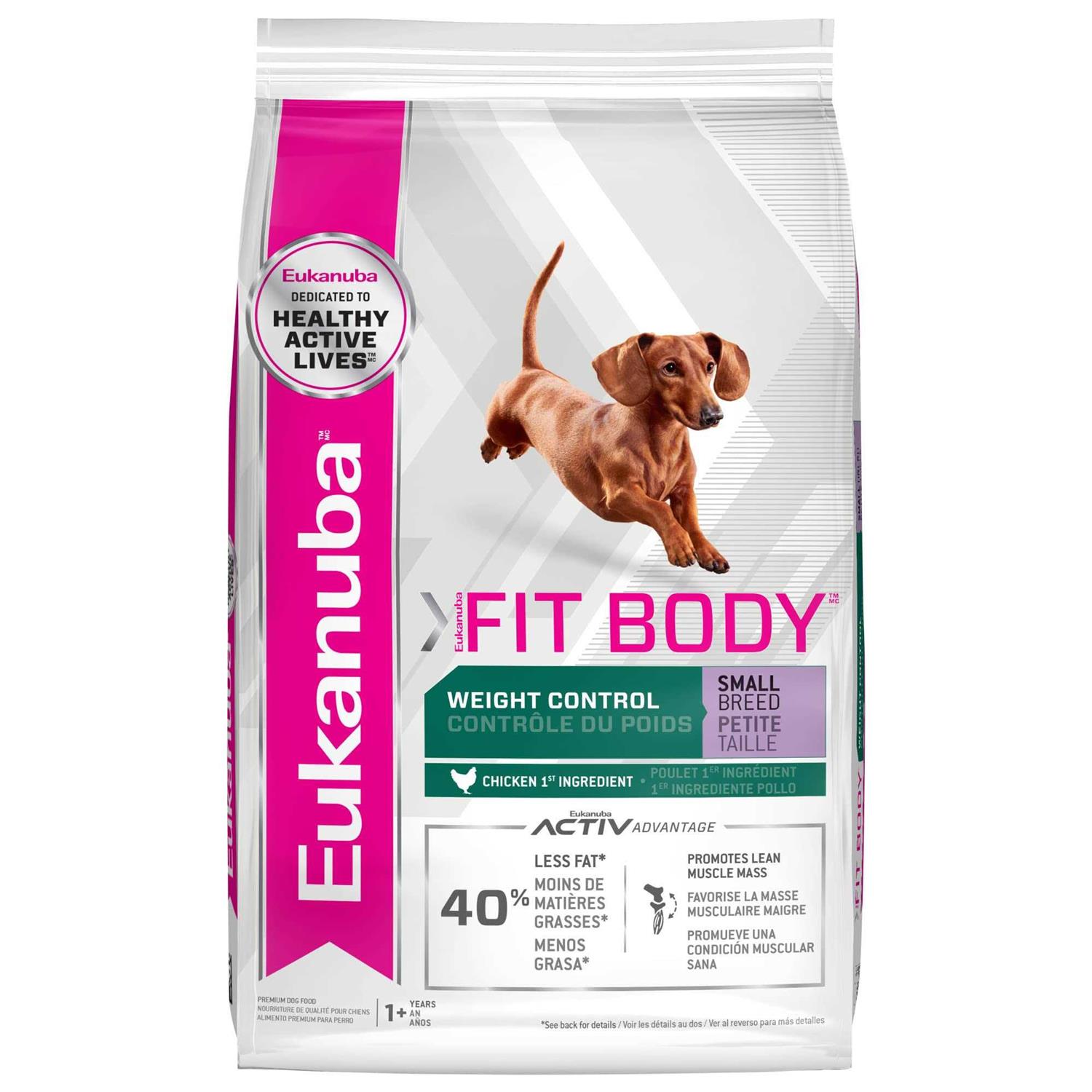 Eukanuba Fit Body Weight Control Breed Dry Dog Food - Healthber