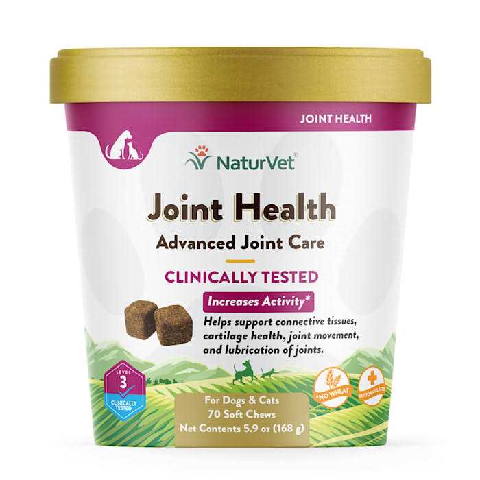 NaturVet Joint Health Advanced Care Level 3 Dog Soft Chews - Healthber