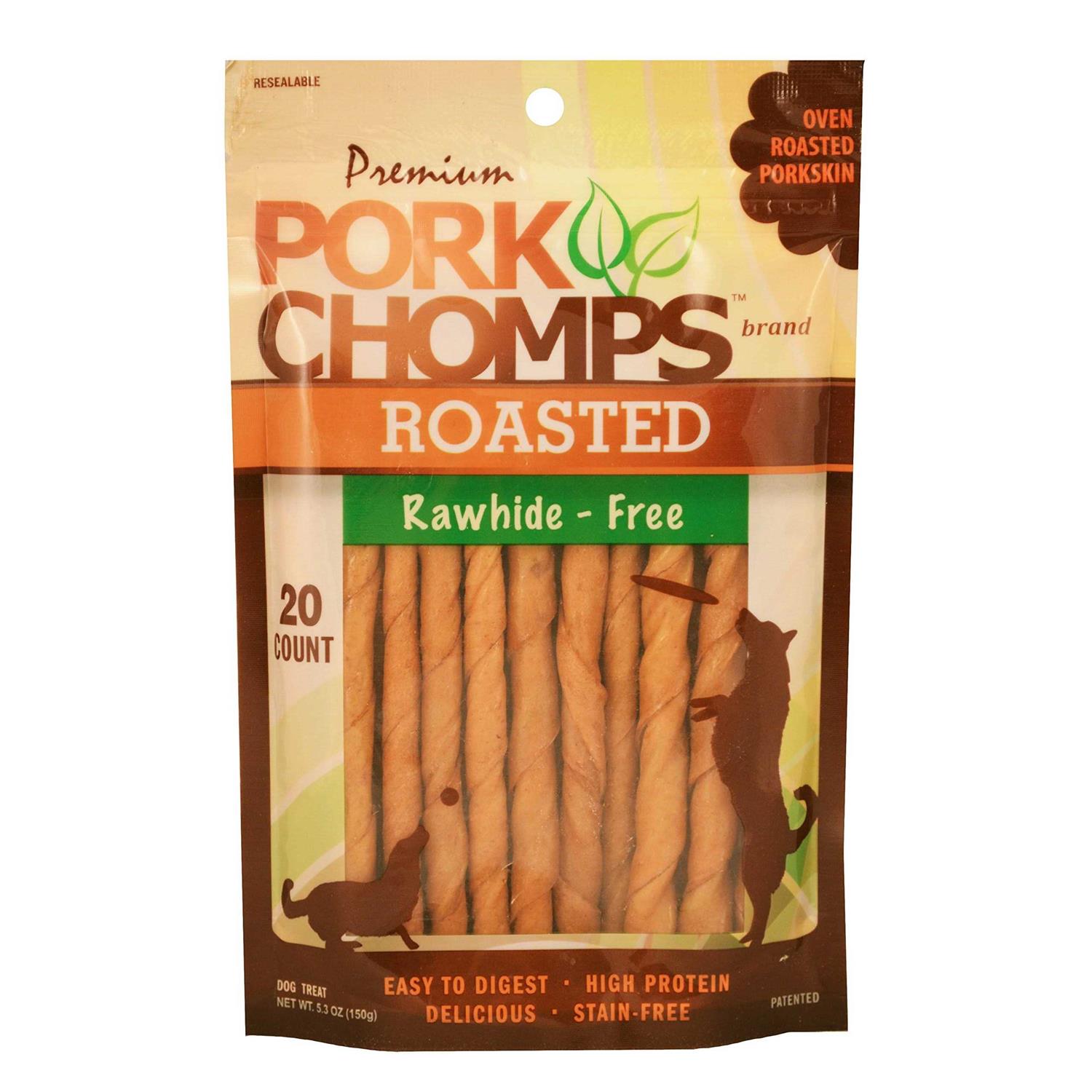 Pork Chomps Roasted Twists - Healthber