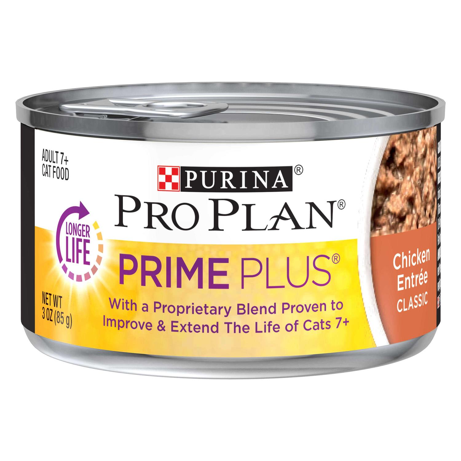 Purina Pro Plan Prime Plus Senior Wet Cat Food - Healthber