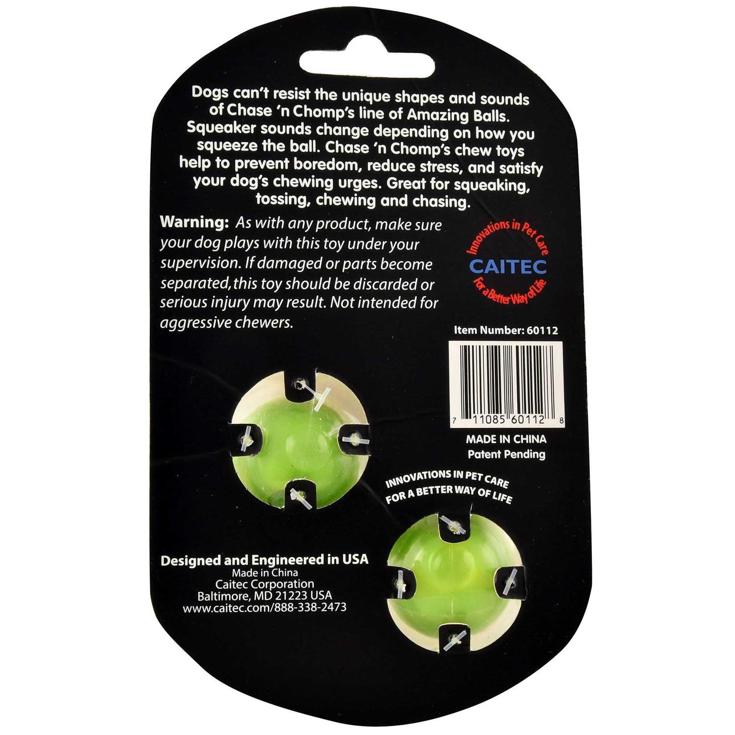 Chase ‘n Chomp Amazing Squeaker Ball Pets - Healthber