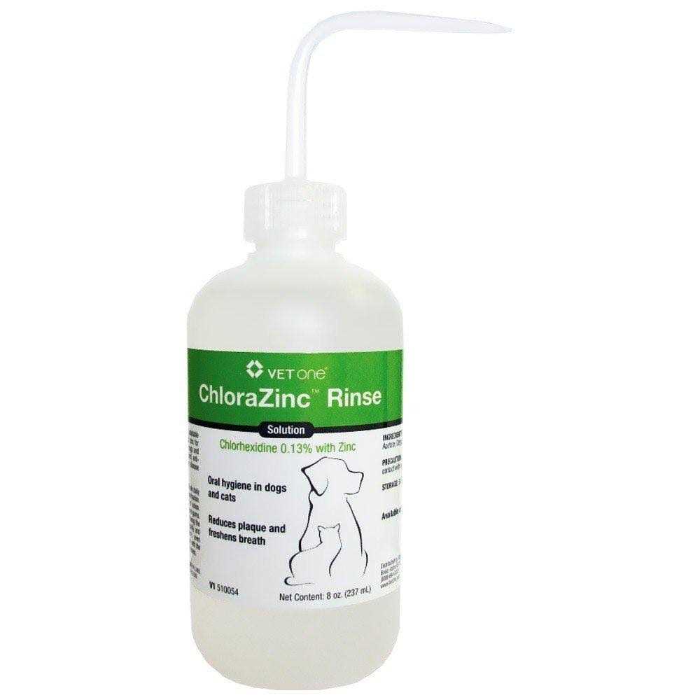 VetOne ChloraZinc Rinse (8 oz) - Healthber