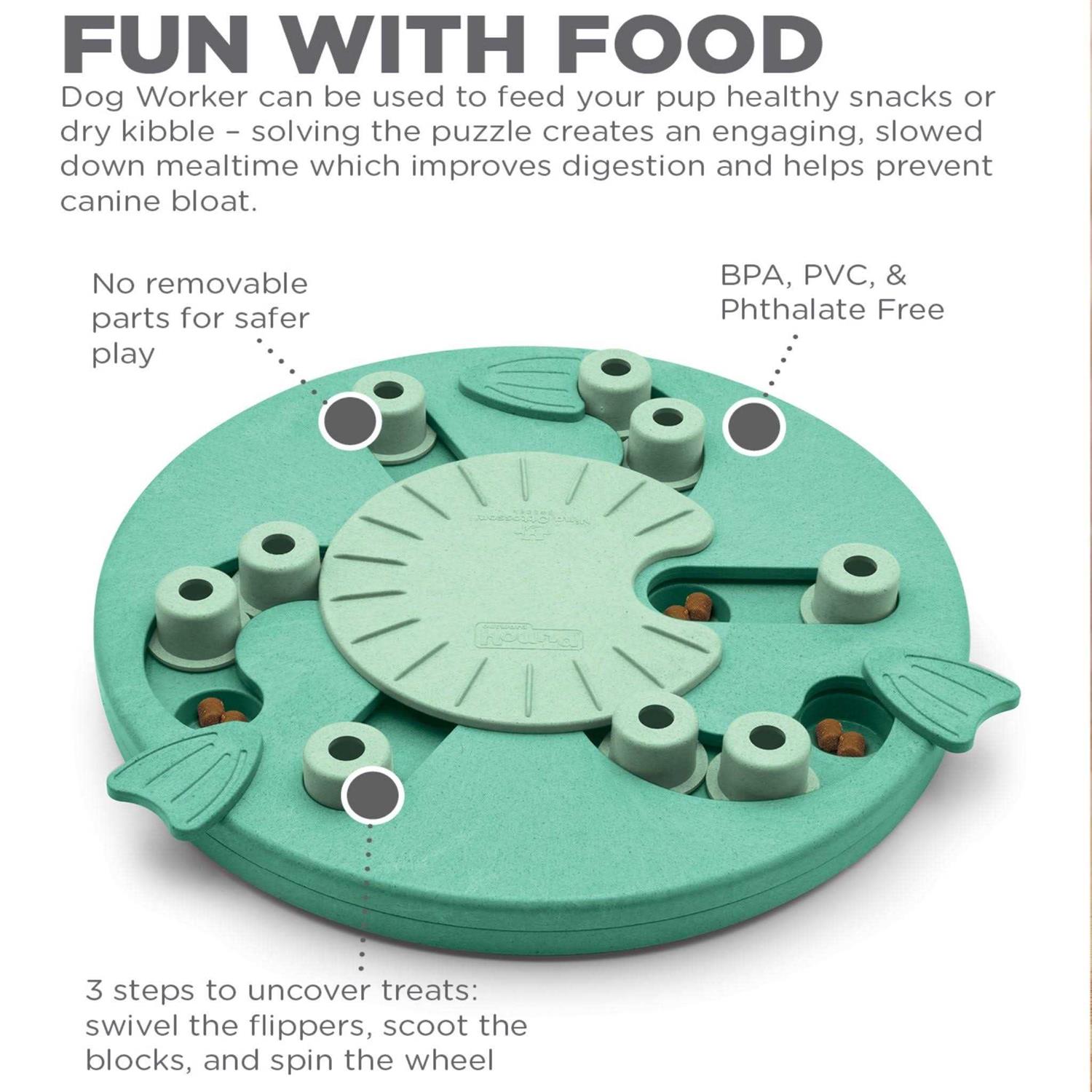 Outward Hound Worker Interactive Puzzle Dog Toy - Healthber