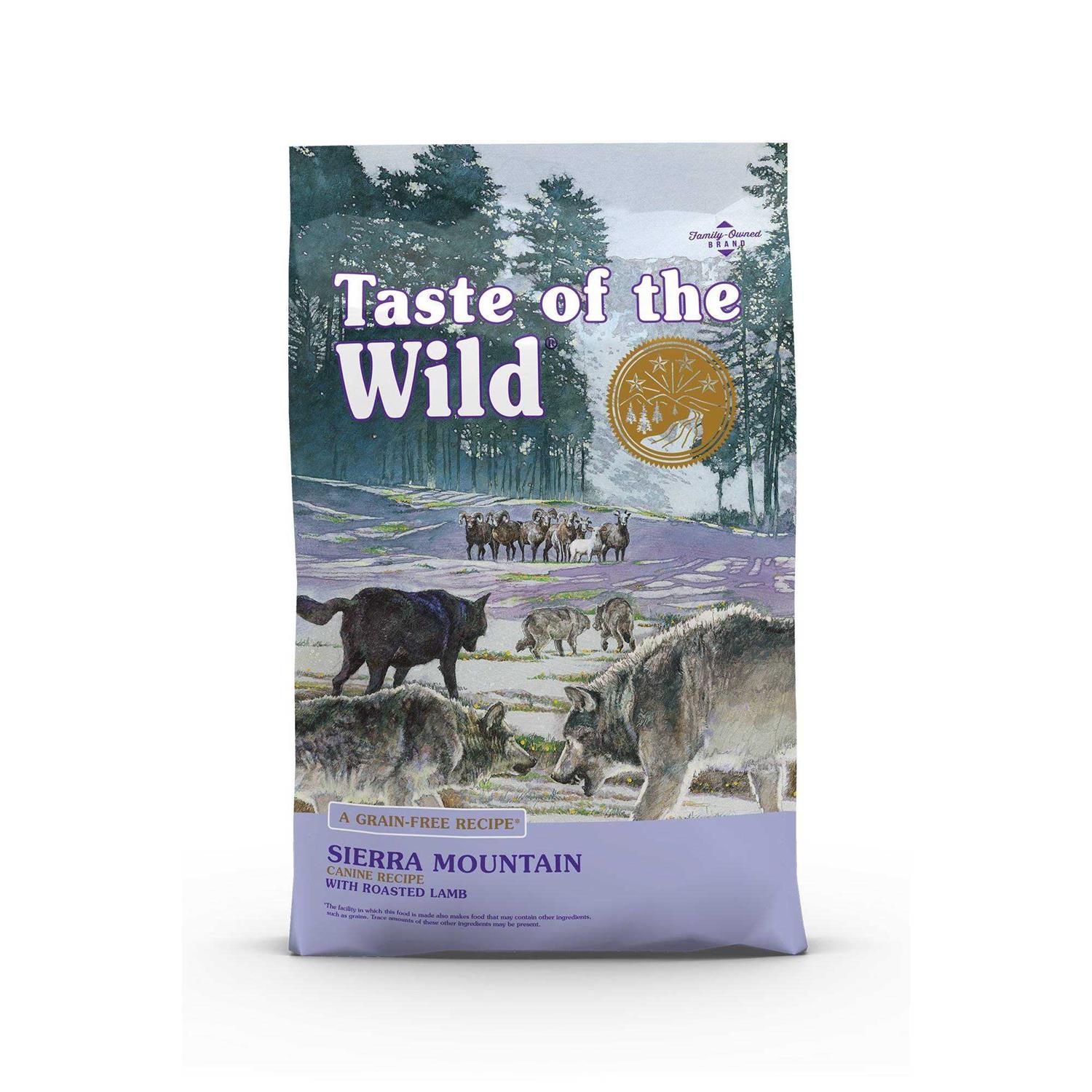 Taste of the Wild Sierra Mountain Dog Food - Healthber