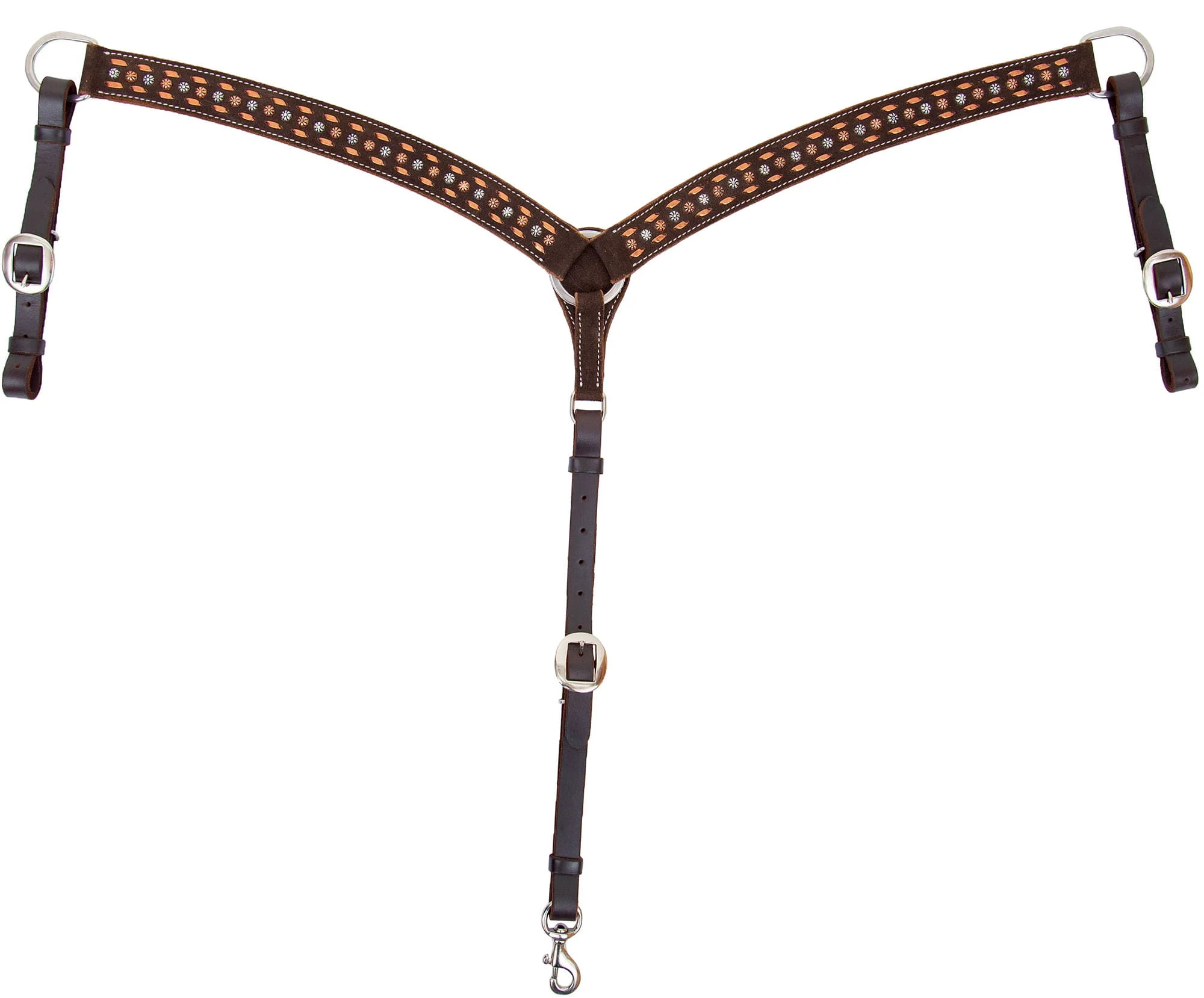 Copper Buckstitch Breast Collar - Healthber