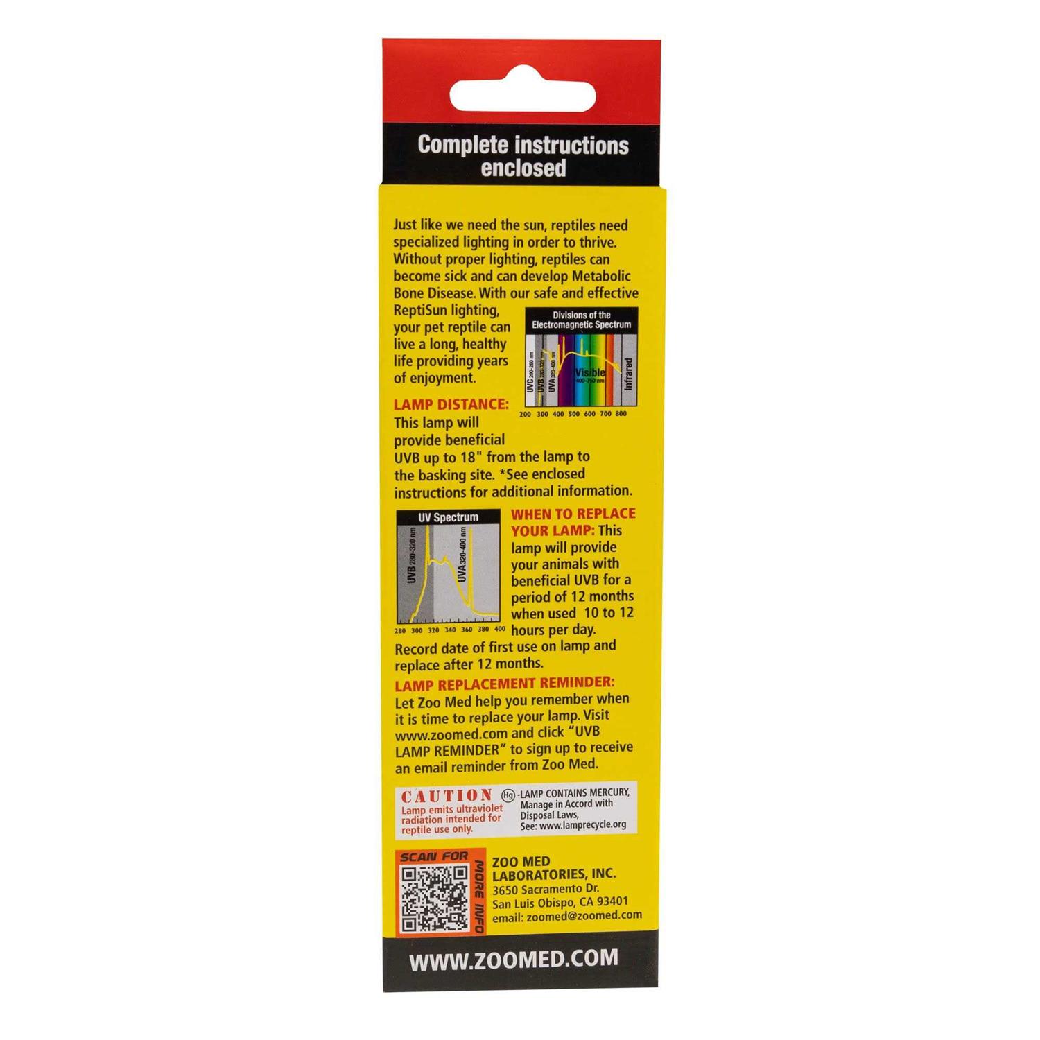 Zoo Med ReptiSun 10.0 UVB Compact Fluorescent - Healthber