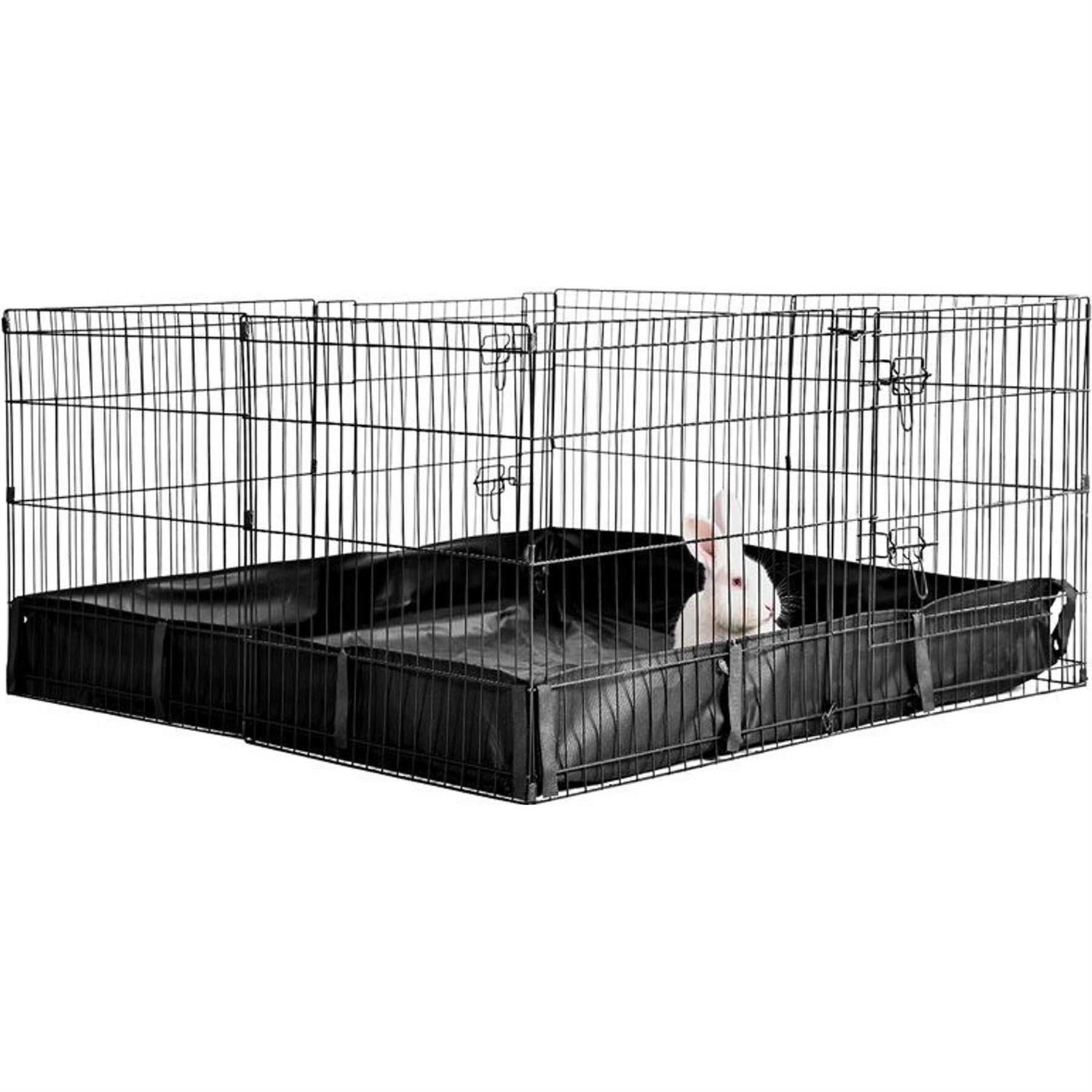Aivituvin Portable Pet Playpenes Small Pet Playpen with Floor AIR71 - Healthber