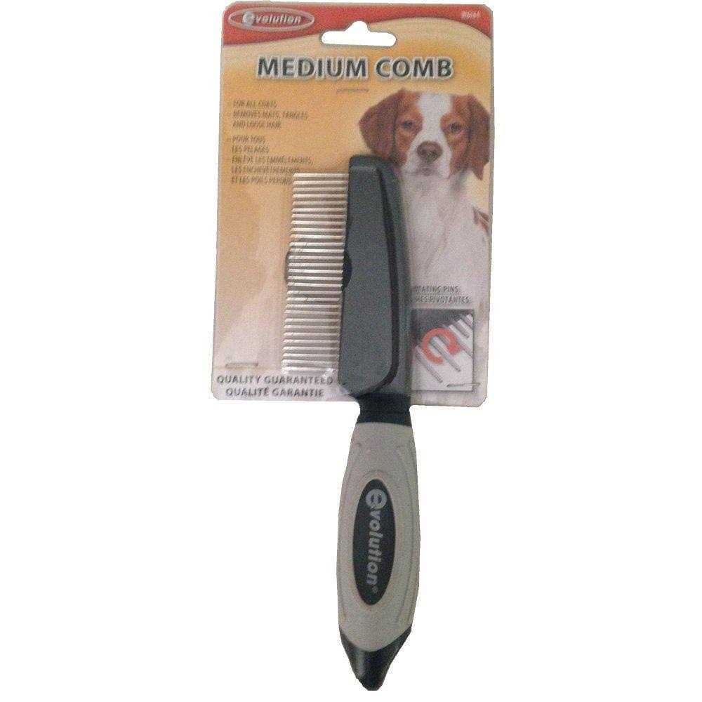 Evolution Medium Rotating Teeth Comb - Healthber