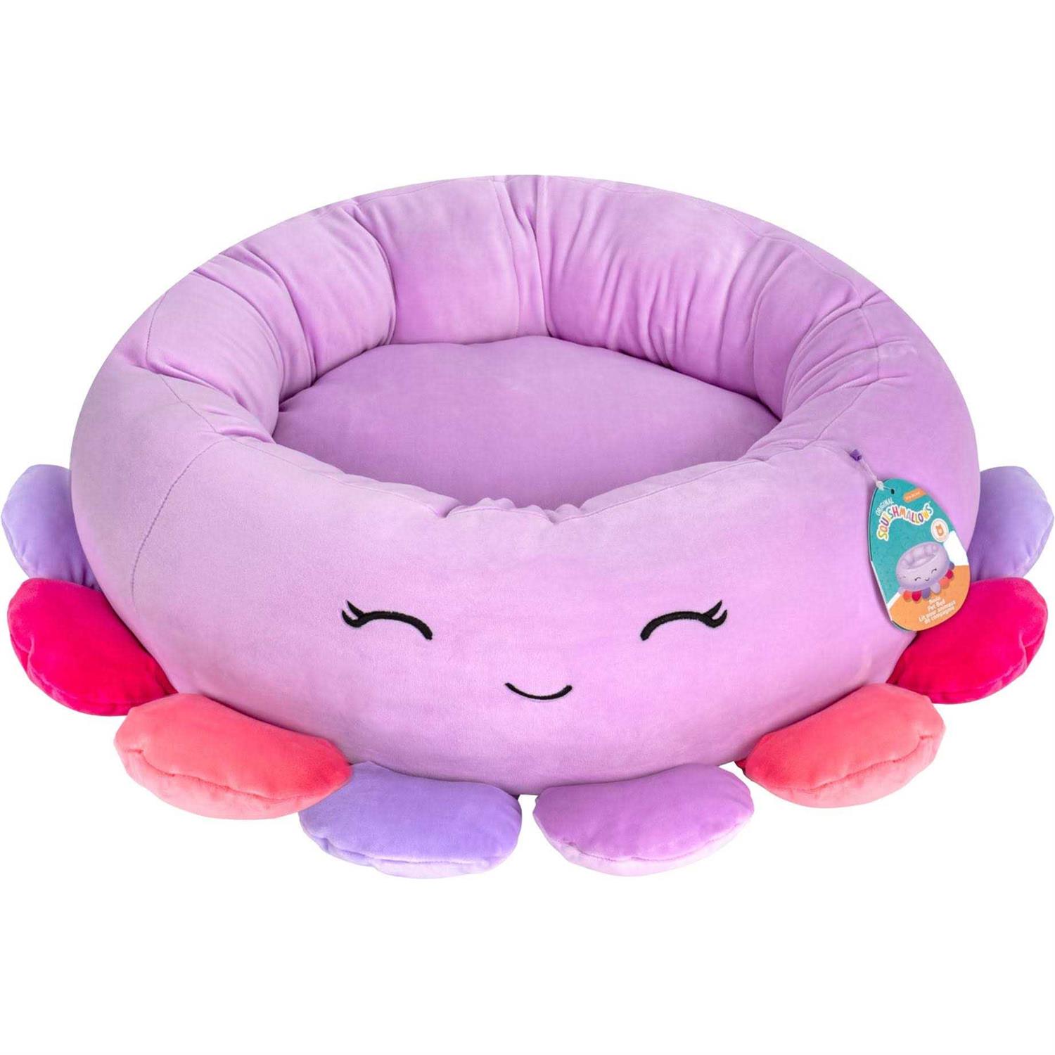 Squishmallows Beula The Octopus Pet Bed - Healthber