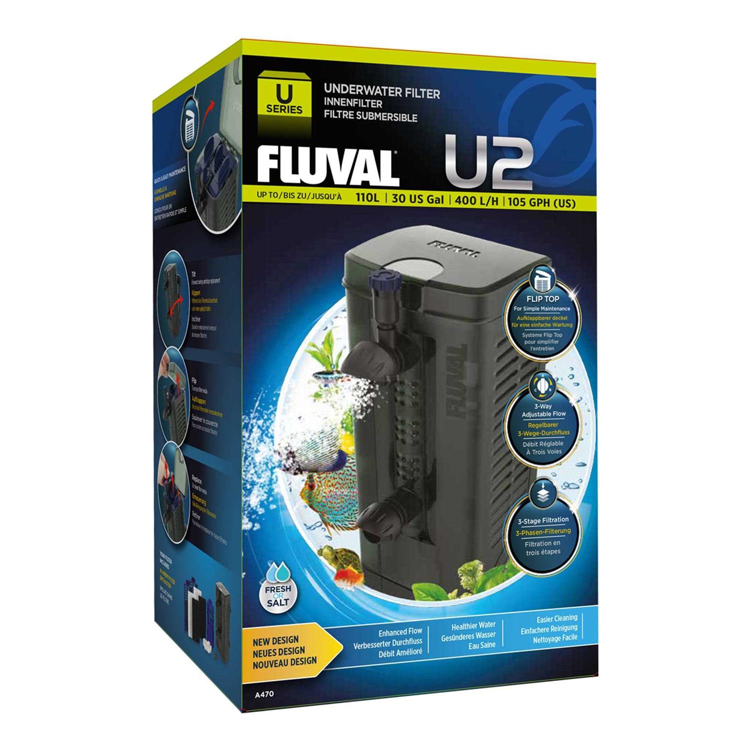 Fluval U2 Underwater Filter - Healthber