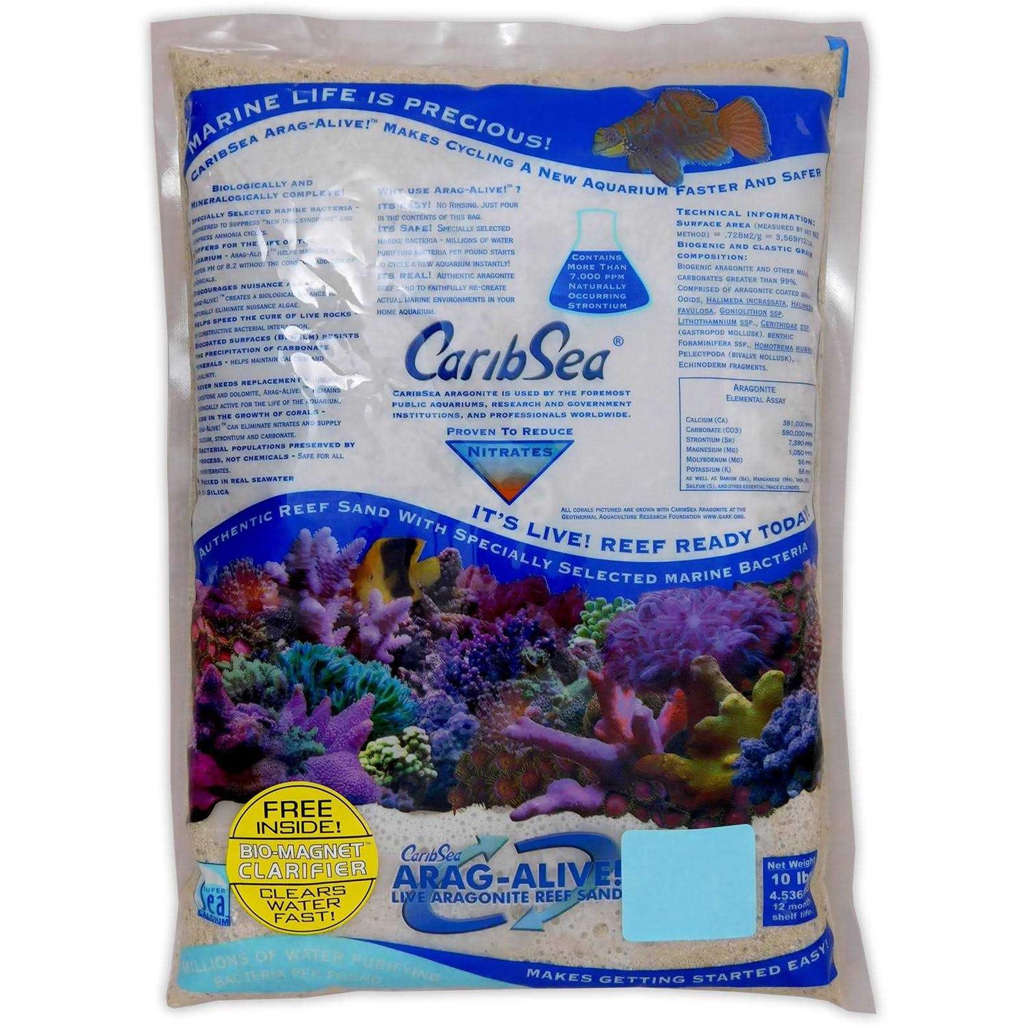 CaribSea Arag Alive Fiji Pink Sand - Healthber