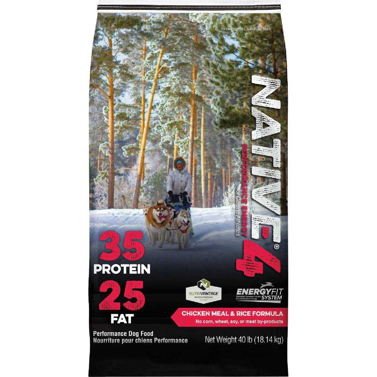 Native Level 4 Chicken Fish Rice Dog Food - Healthber