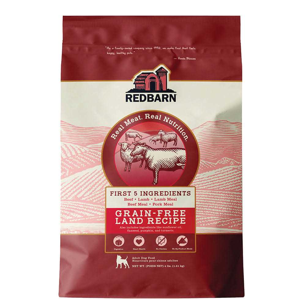 Redbarn Grain-Free Land Recipe Dog Food - Healthber
