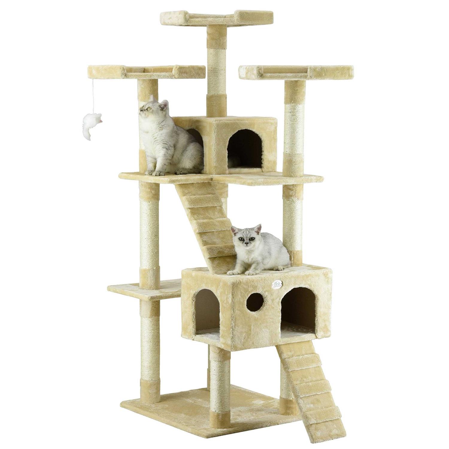 Go Pet Club Cat Tree Condo Furniture - Healthber