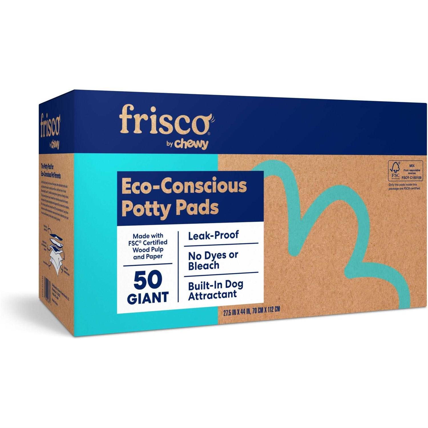 Frisco Giant Eco-Conscious Dog Training Potty Pads - Healthber