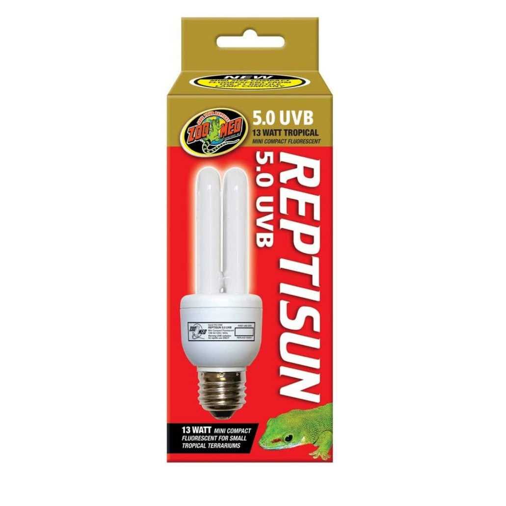 Zoo Med ReptiSun 5.0 UVB Mini Compact Fluorescent - Healthber