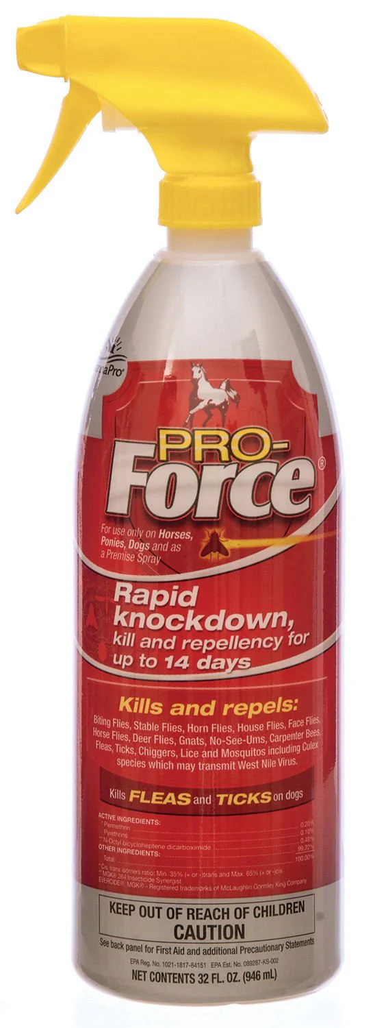 Pro-Force Fly Spray by Manna Pro, 32 oz - Healthber