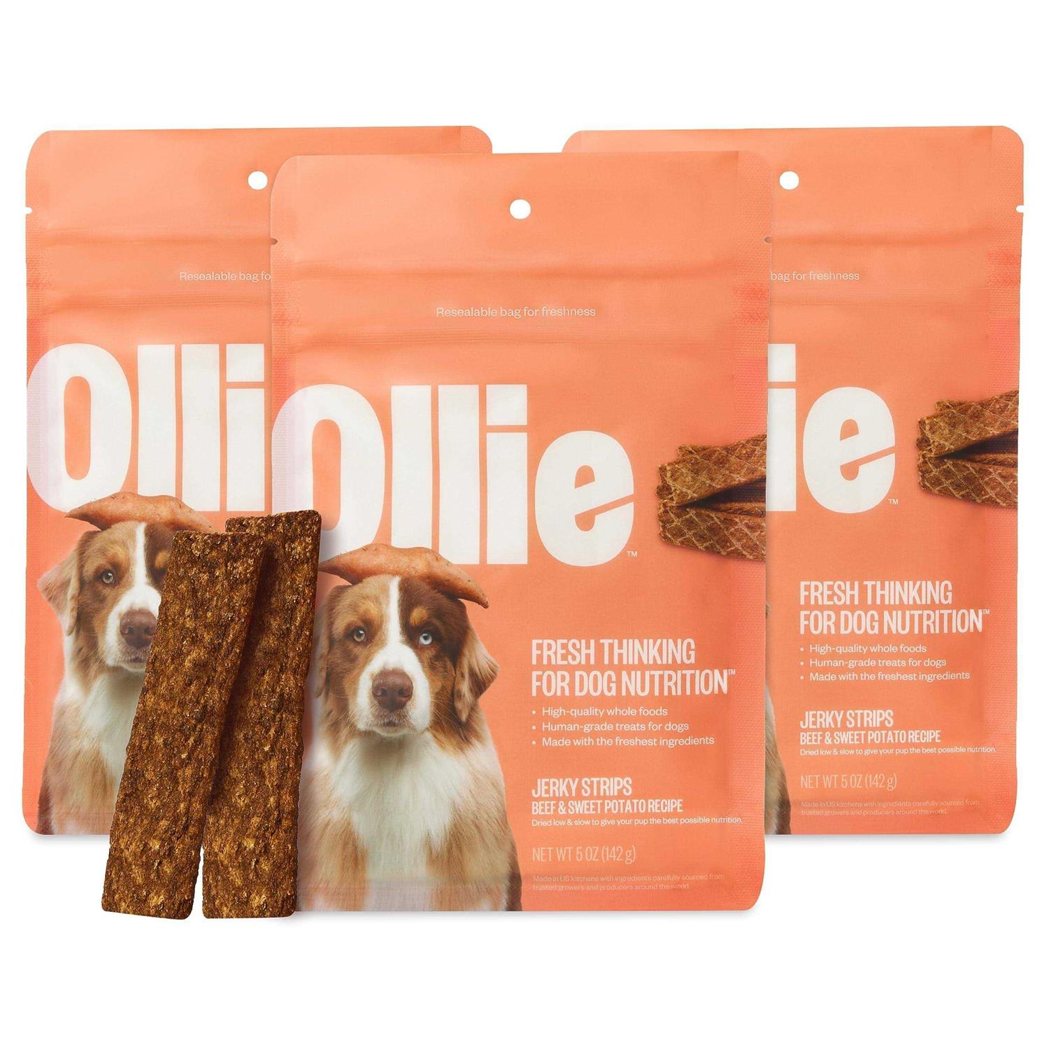Ollie Beef and Sweet Potato Jerky Recipe Dog Treats Dog Jerky Treats All Natural - Healthber