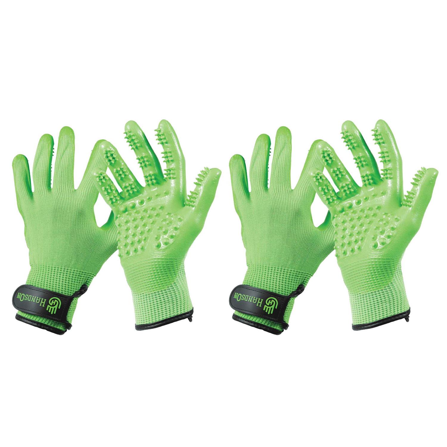 HandsOn Grooming Gloves - Healthber