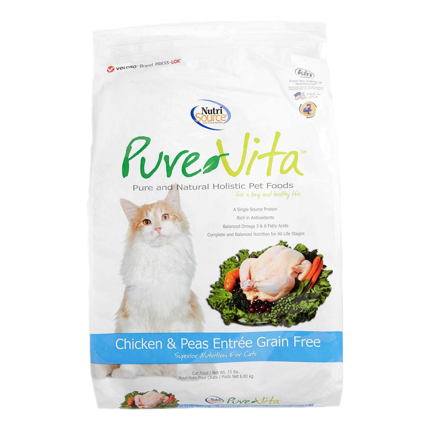 Pure Vita Grain Free Cat Dry Food - Healthber