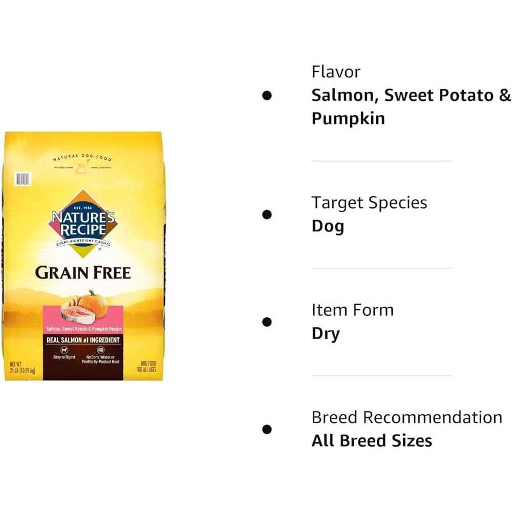 Nature’s Recipe Grain Free Dry Dog Food - Healthber