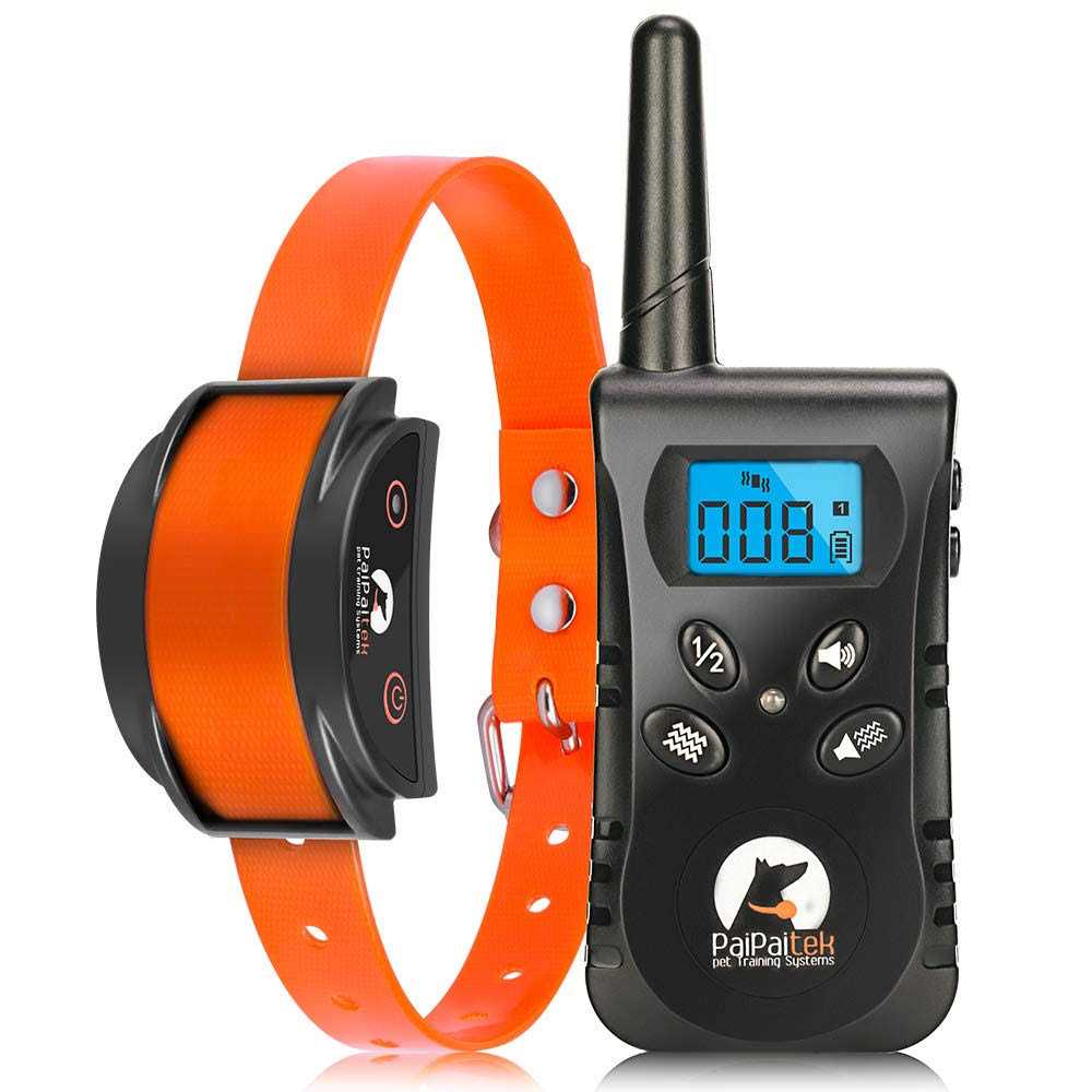 Paipaitek No Shock Dog Training Collar with Remote Vibration Collar Dogs Dogs - Healthber