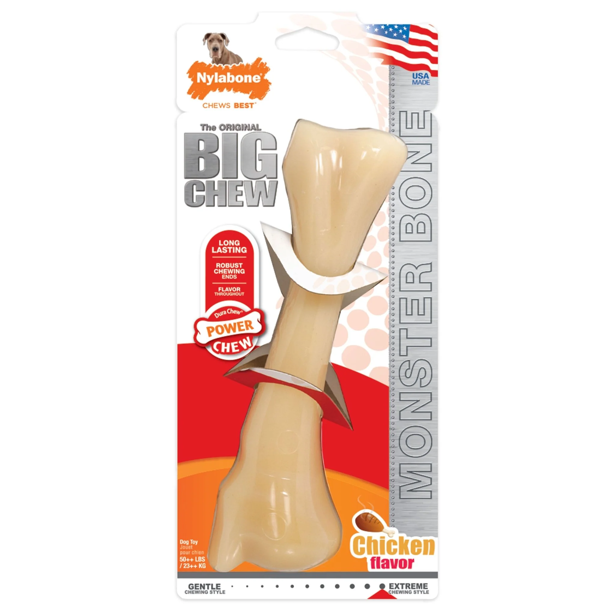 Nylabone DuraChew Monster Bone - Healthber