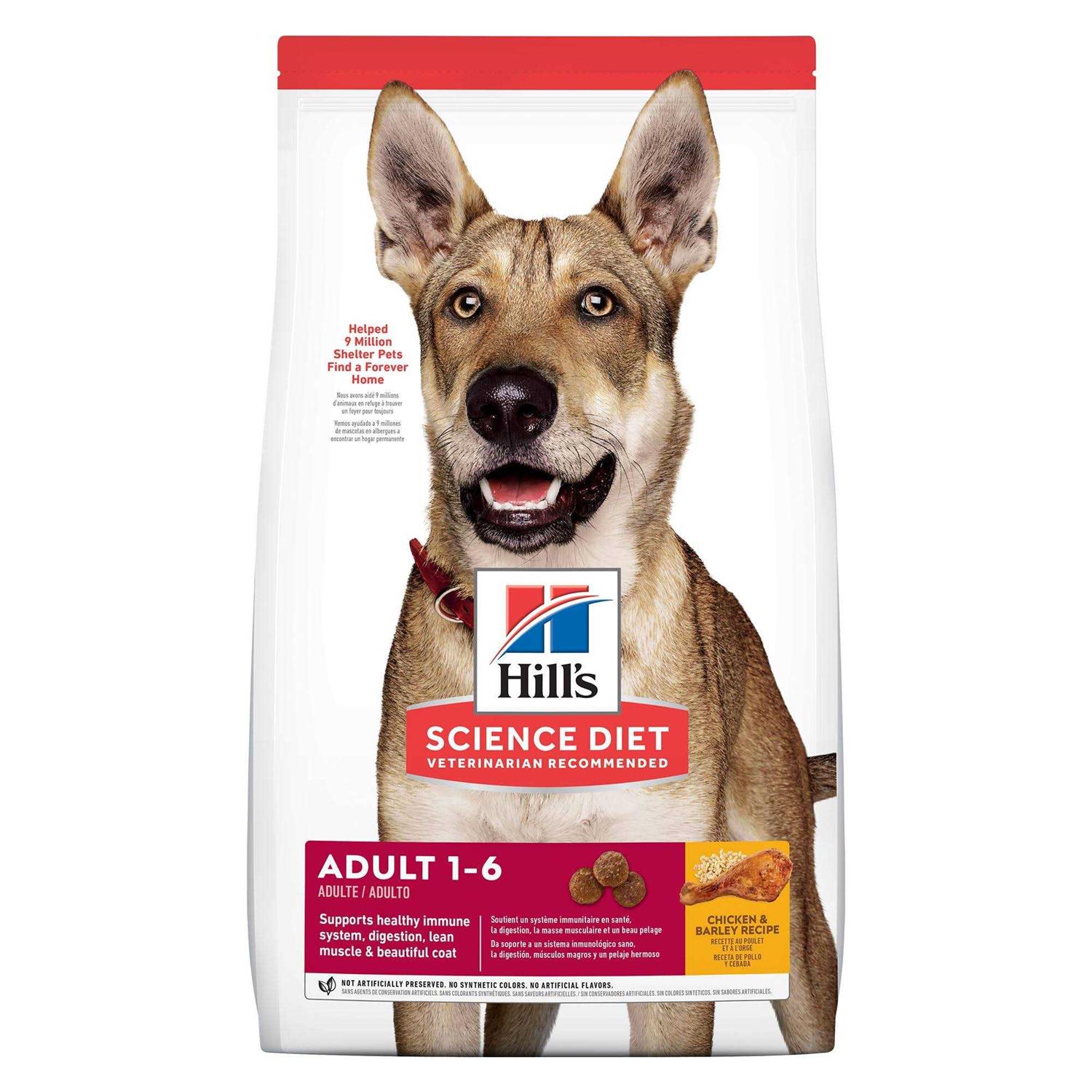 Hill’s Science Diet Adult Chicken & Barley Dry Dog Food - Healthber