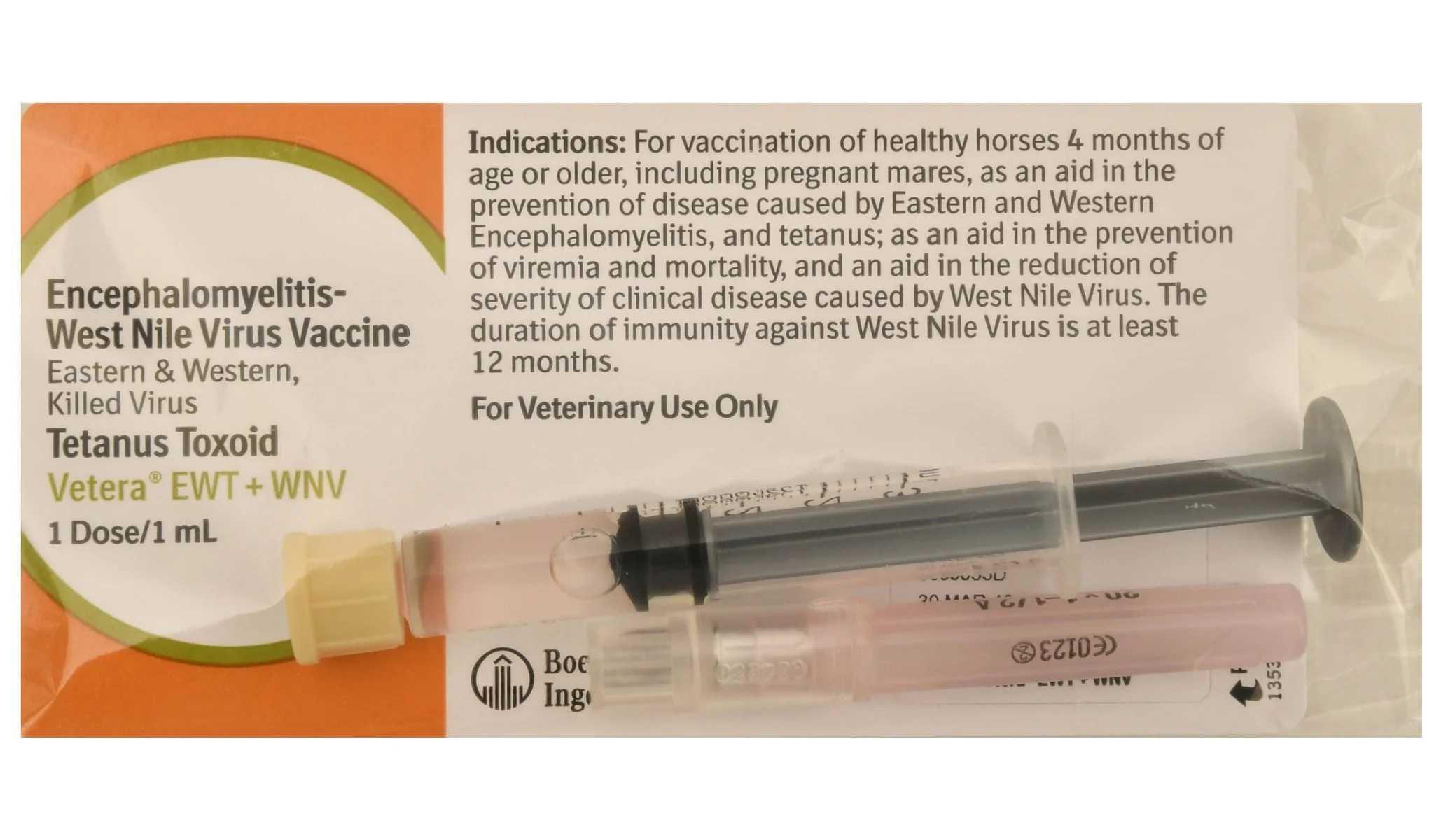 Vetera EWT+WNV, Single Dose - Healthber
